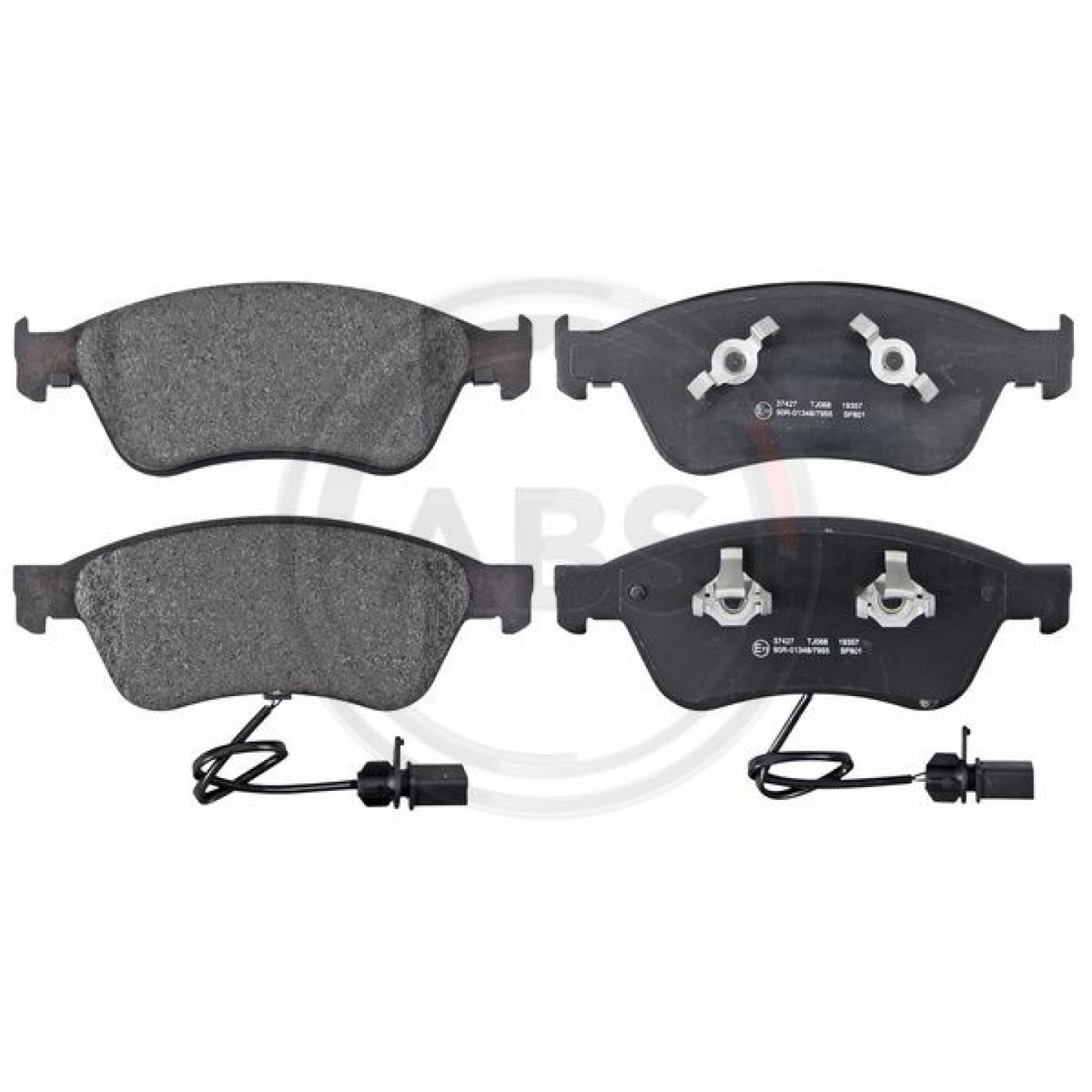 Kit pastiglie freno, Freno a disco A.B.S. 37427