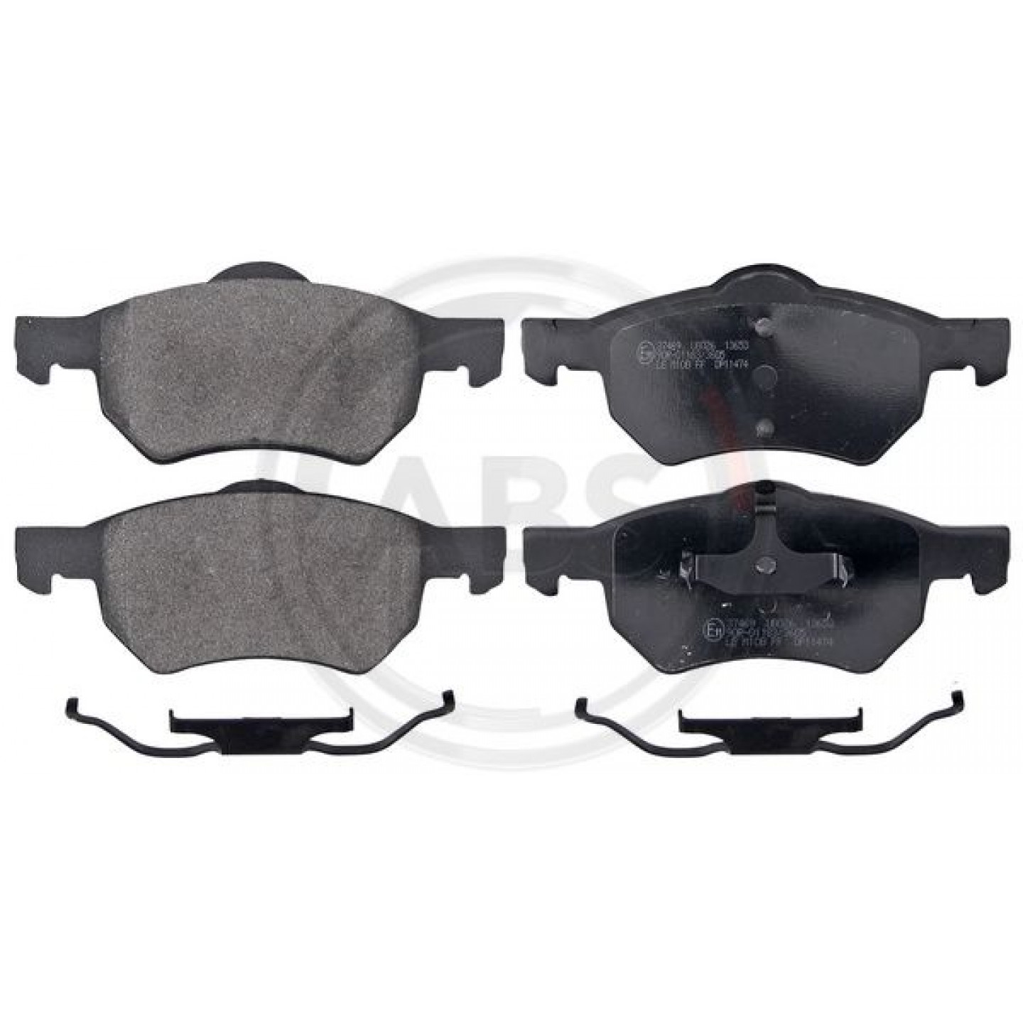 Kit pastiglie freno, Freno a disco A.B.S. 37469