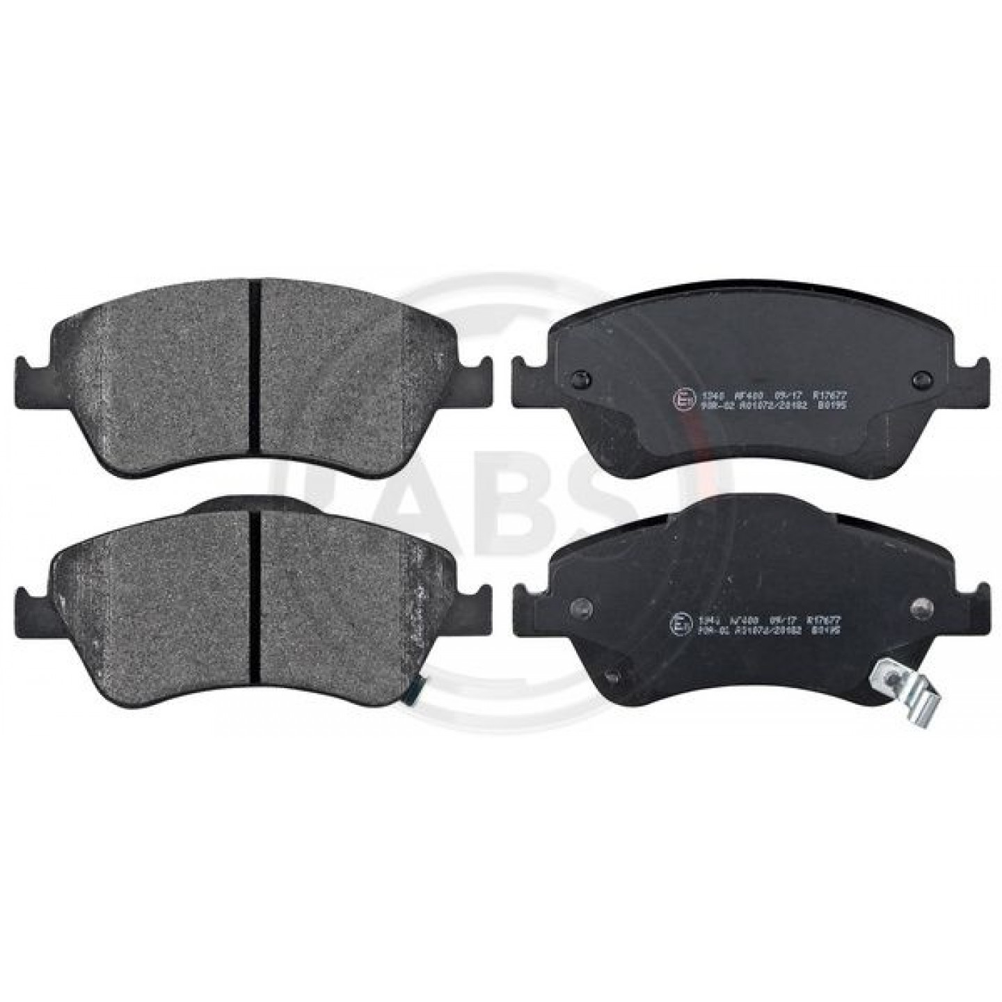 Kit pastiglie freno, Freno a disco A.B.S. 37620
