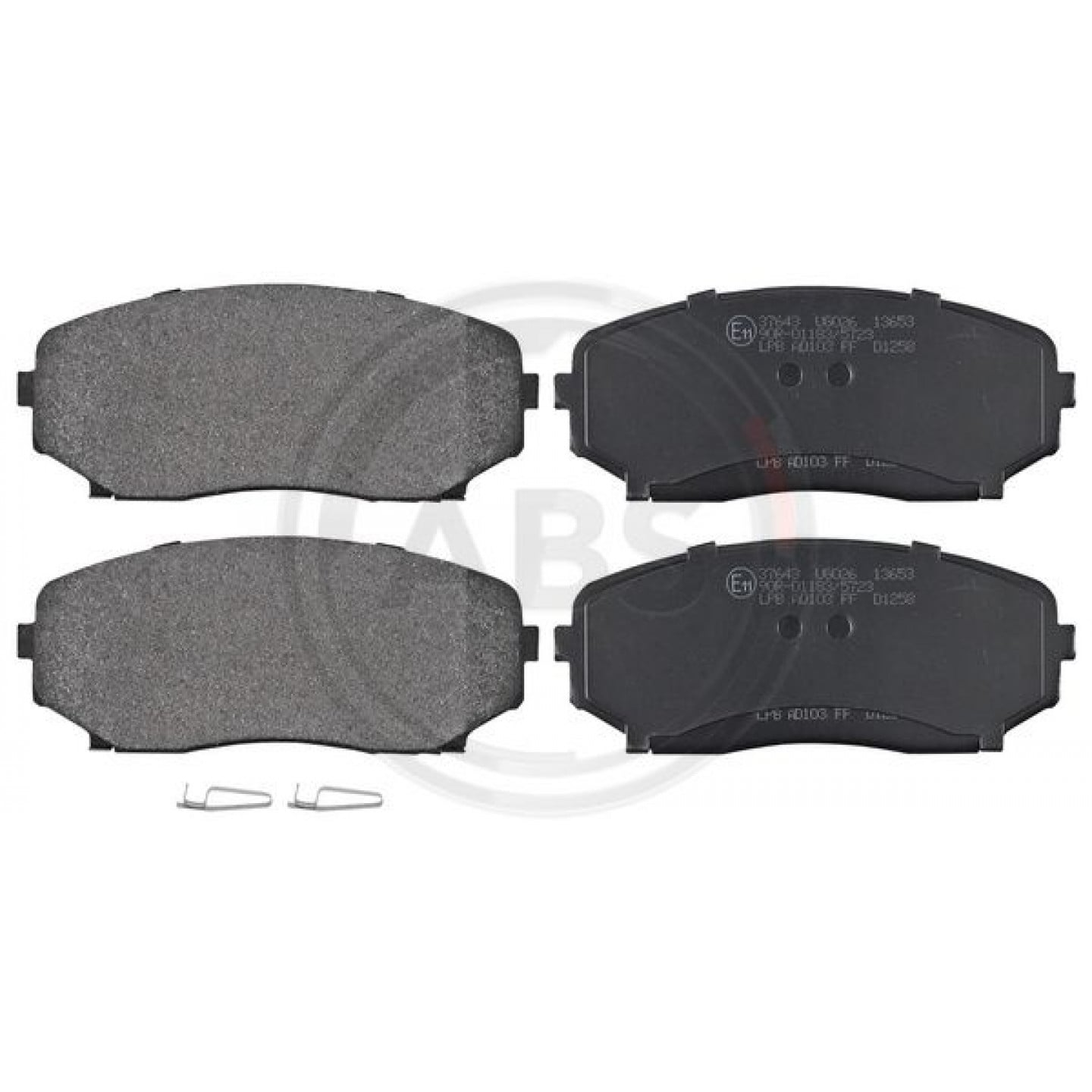 Kit pastiglie freno, Freno a disco A.B.S. 37643