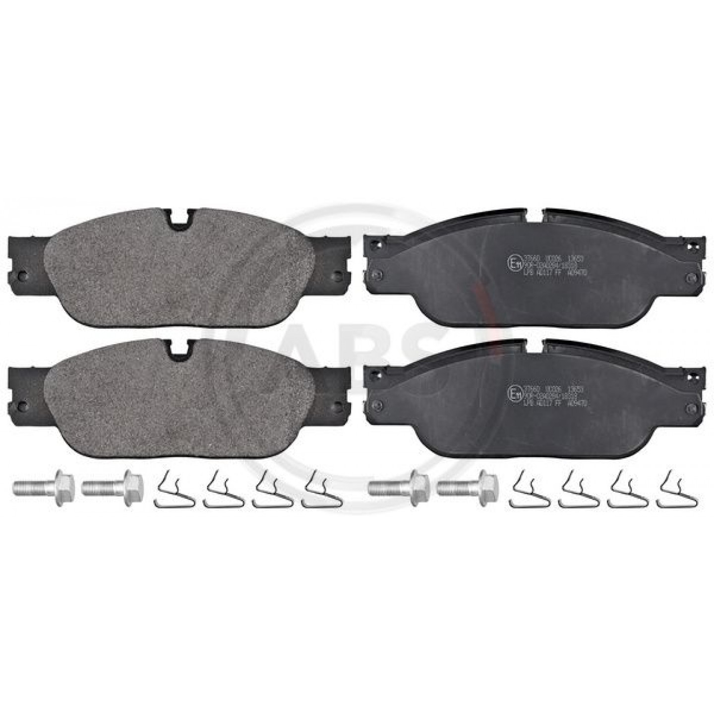 Kit pastiglie freno, Freno a disco A.B.S. 37660