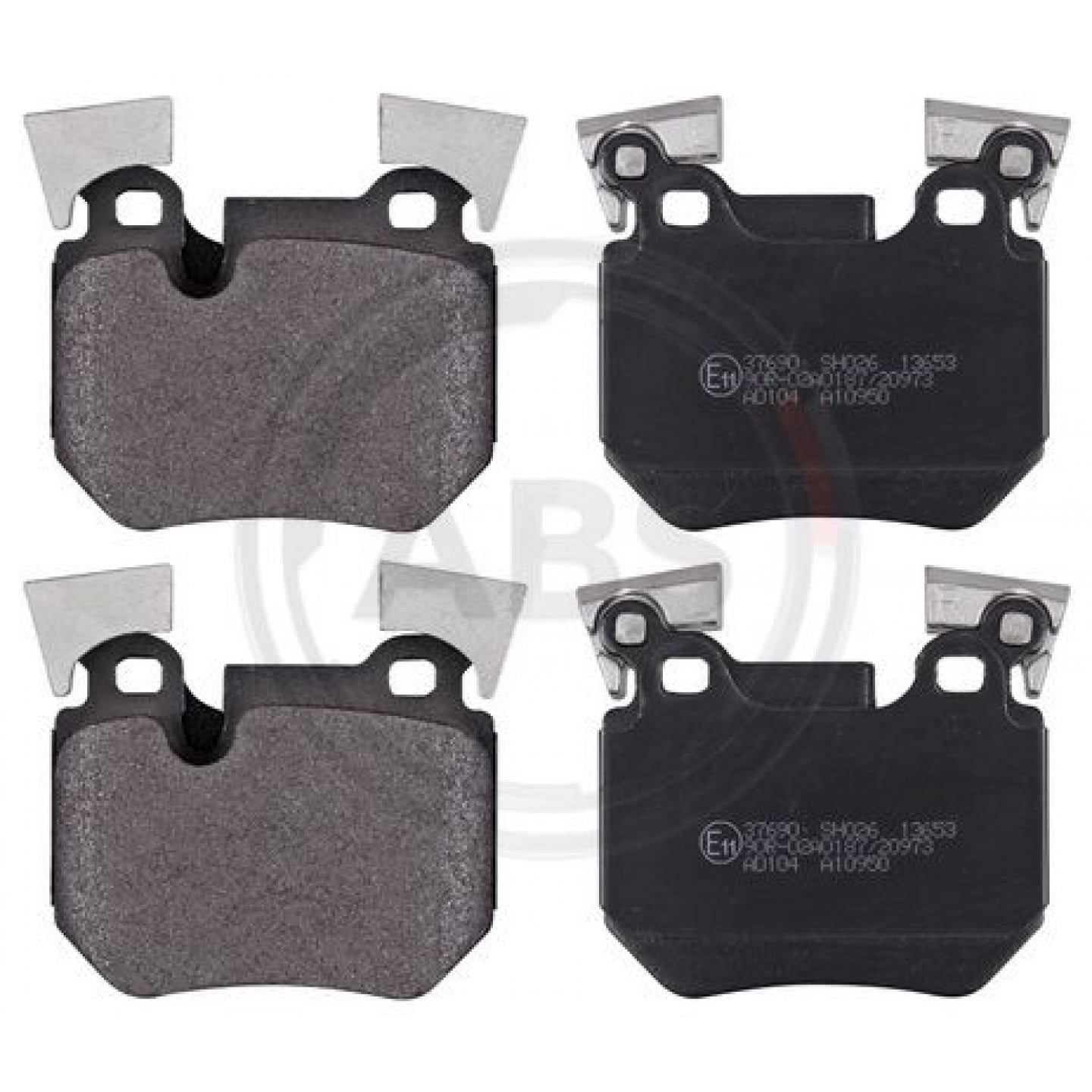 Kit pastiglie freno, Freno a disco A.B.S. 37690
