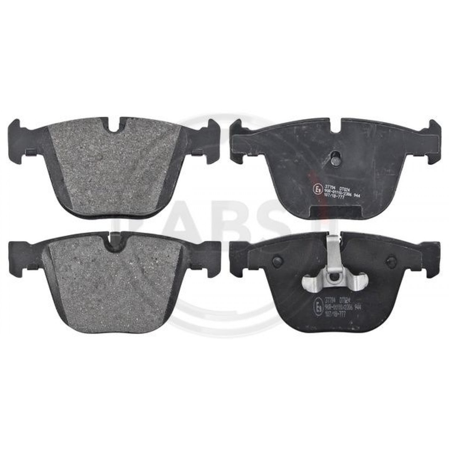 Kit pastiglie freno, Freno a disco A.B.S. 37704