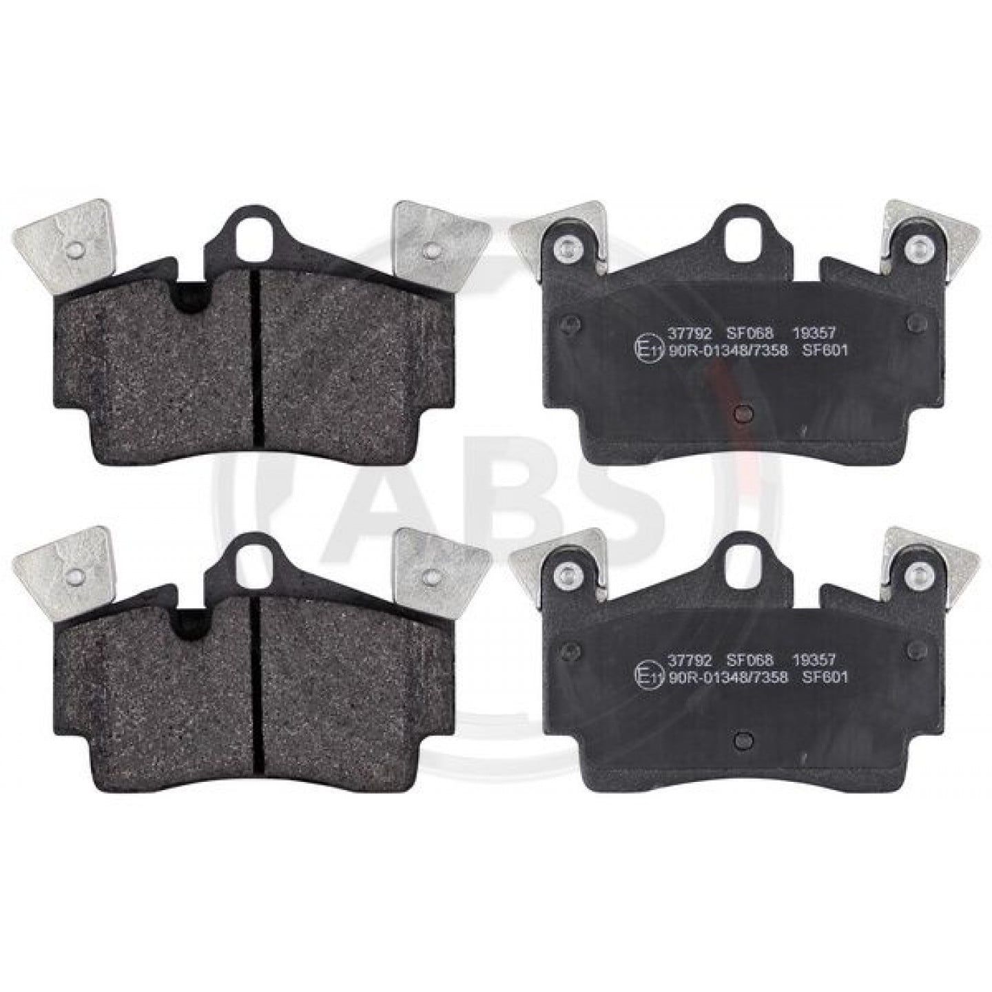Kit pastiglie freno, Freno a disco A.B.S. 37792