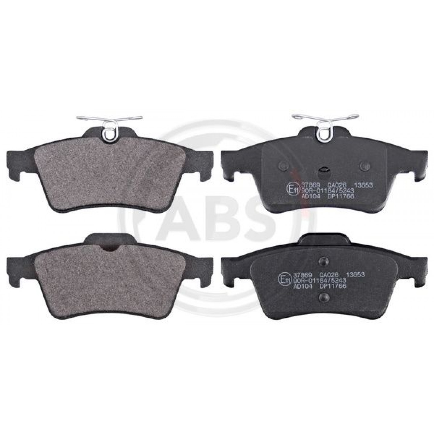 Kit pastiglie freno, Freno a disco A.B.S. 37869