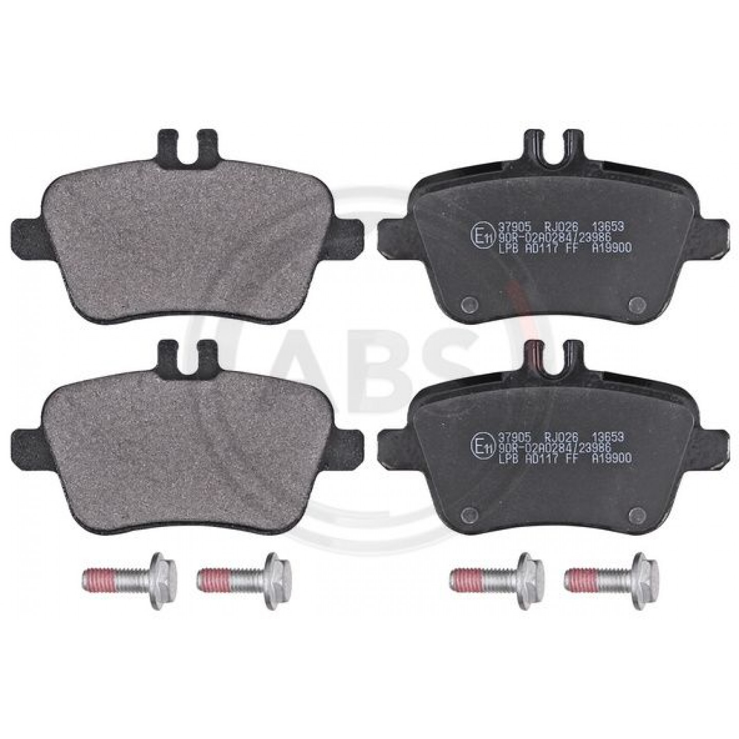 Kit pastiglie freno, Freno a disco A.B.S. 37905