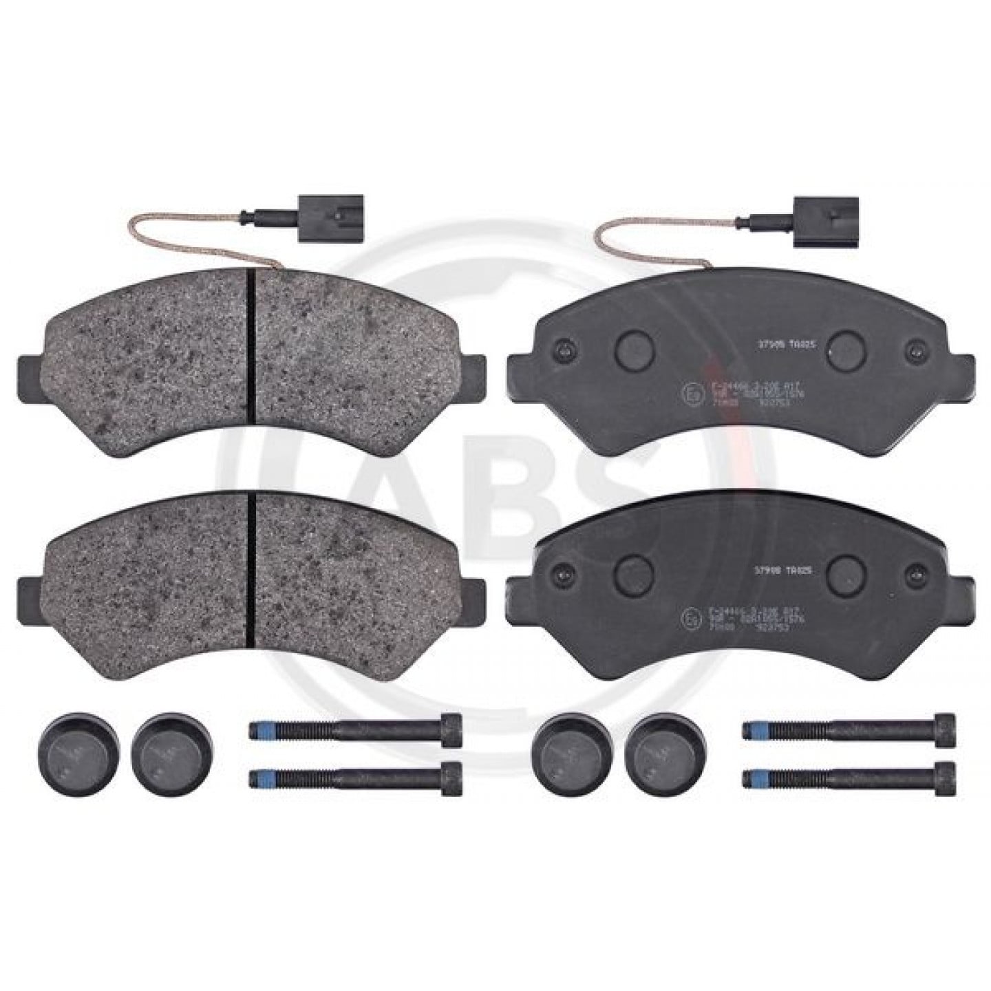 Kit pastiglie freno, Freno a disco A.B.S. 37908