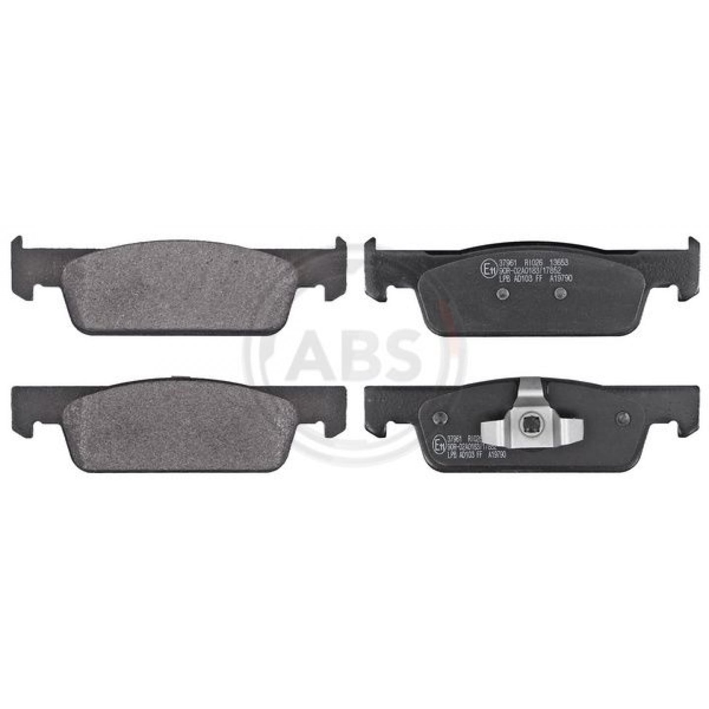 Kit pastiglie freno, Freno a disco A.B.S. 37961