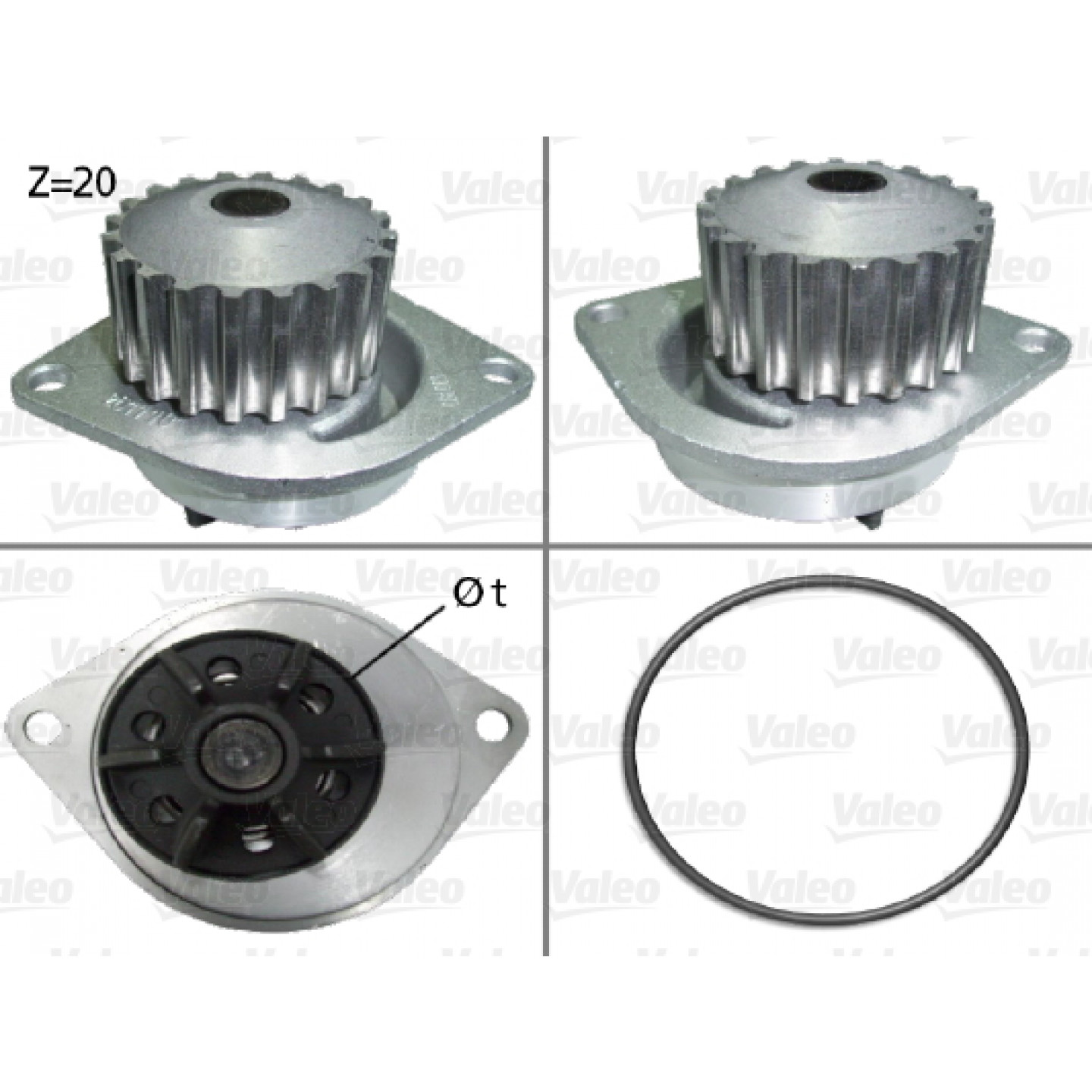 Wasserpumpe VALEO 506290