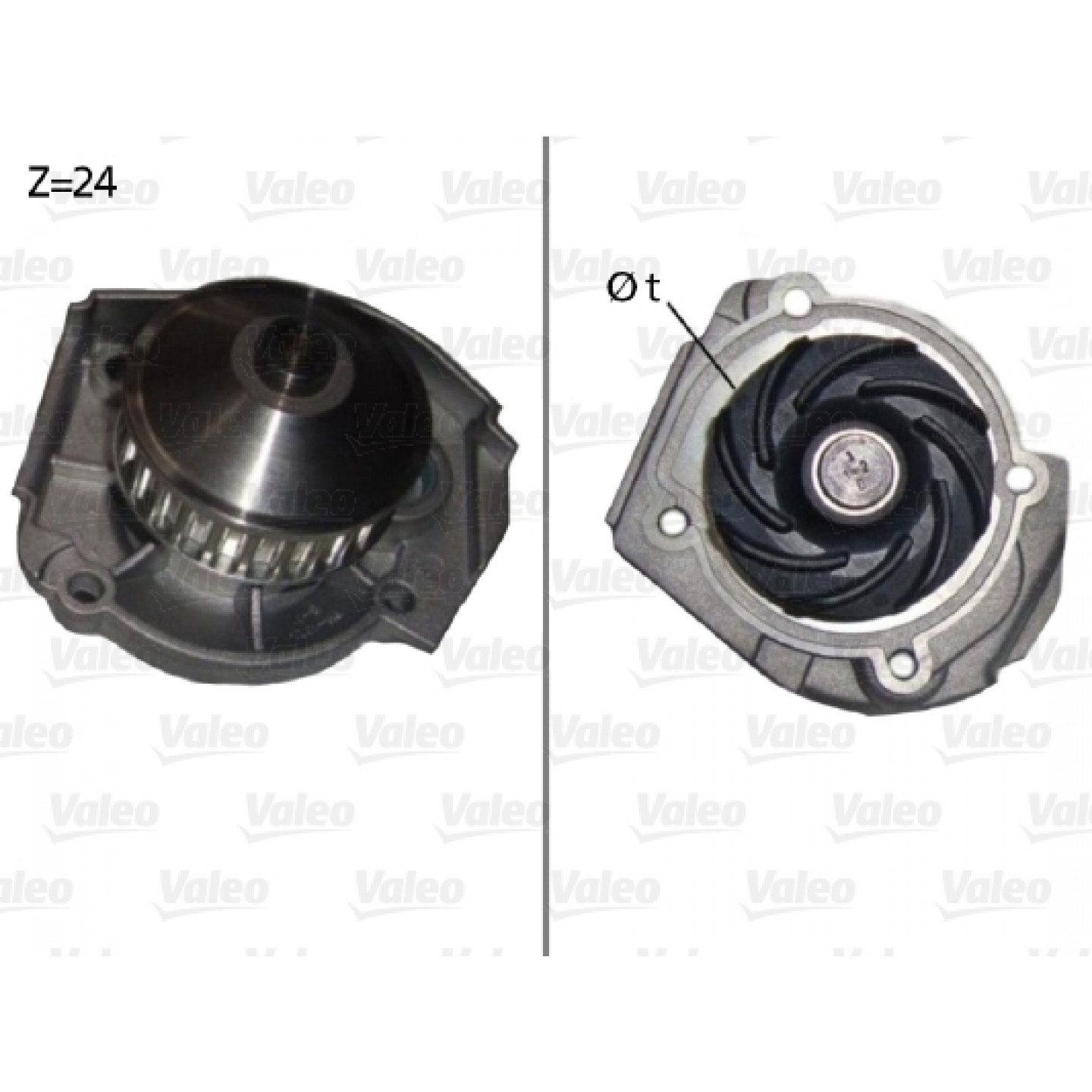 Wasserpumpe VALEO 506640