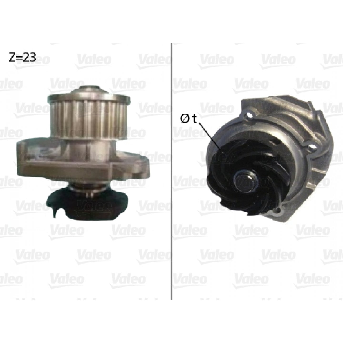 Wasserpumpe VALEO 506686