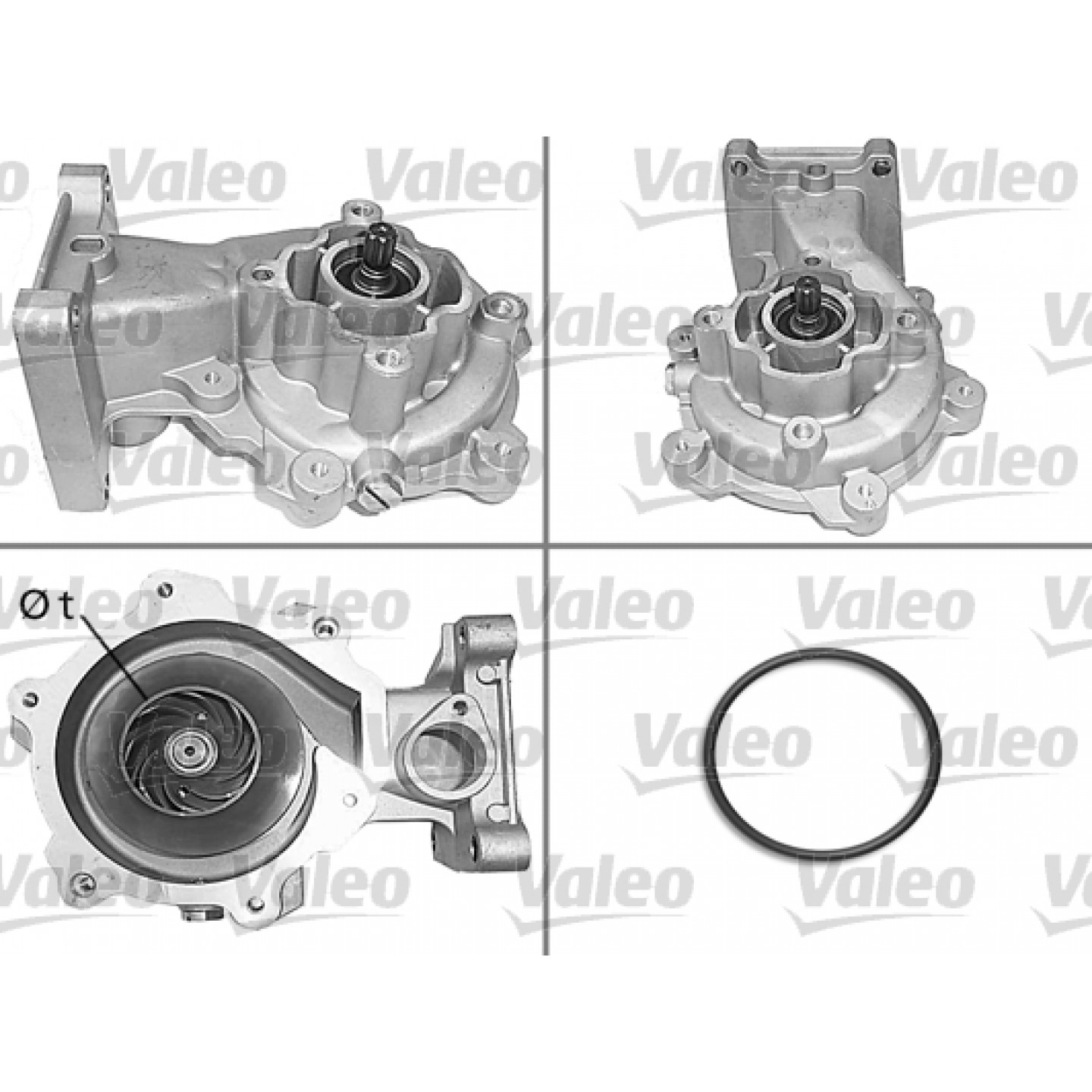 Wasserpumpe VALEO 506693