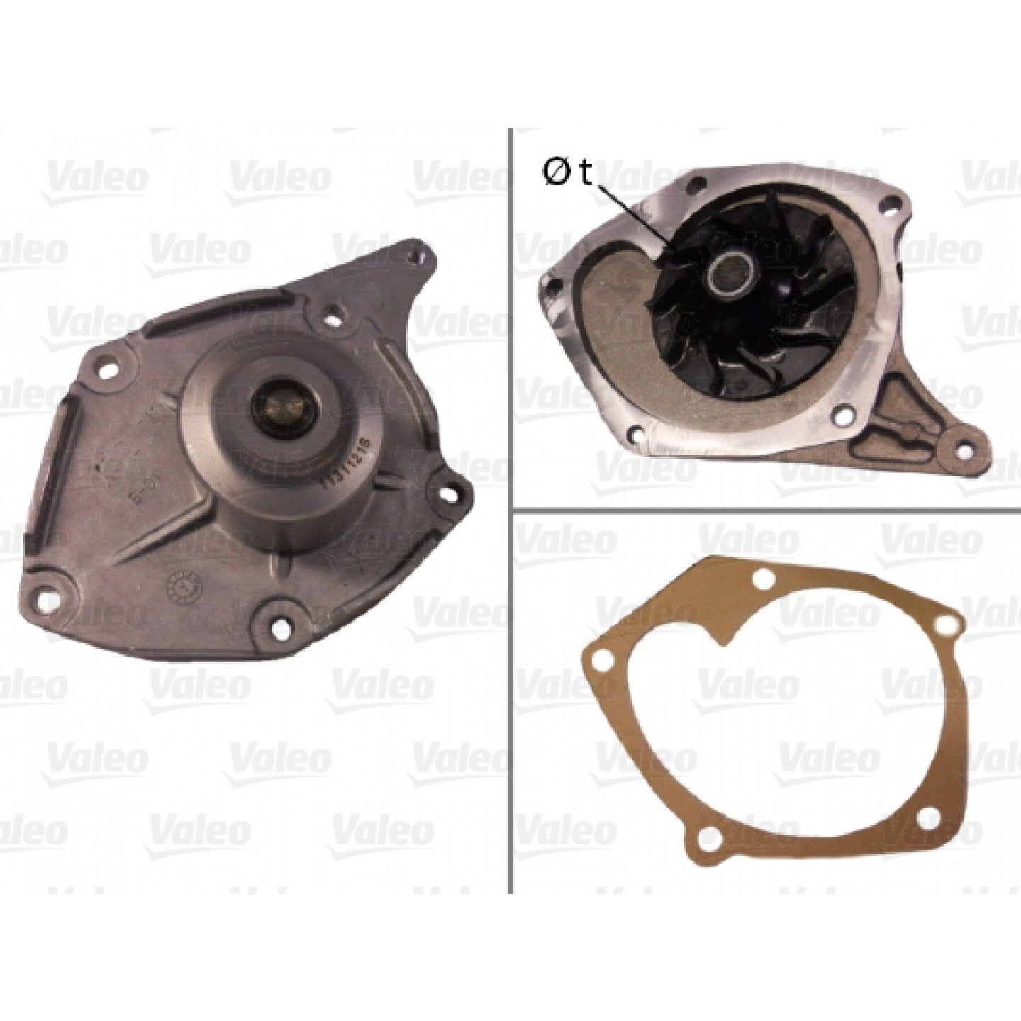 Wasserpumpe VALEO 506863
