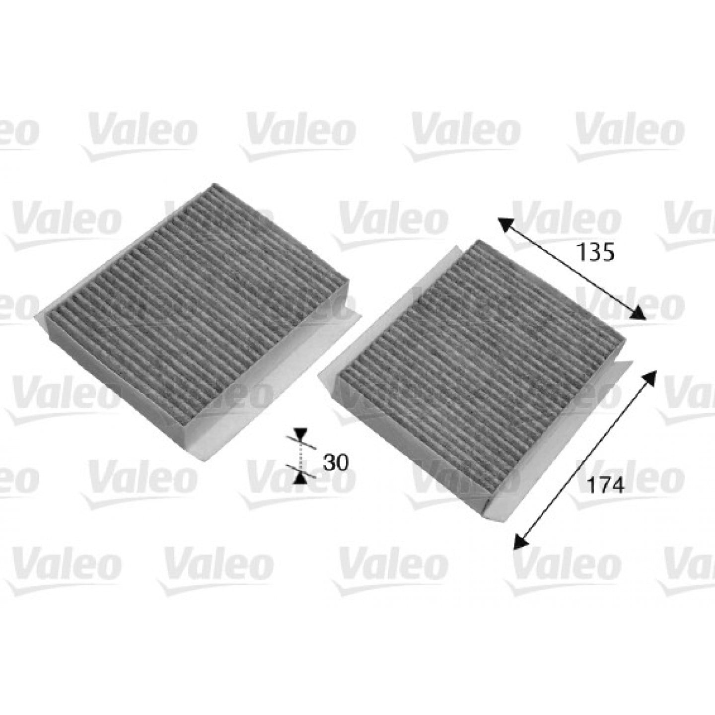 Filtro, aire habitáculo VALEO 698747