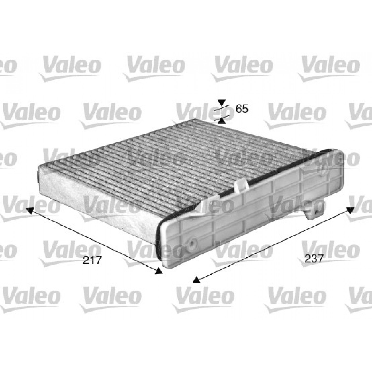 Filtre, air de l'habitacle VALEO 715509