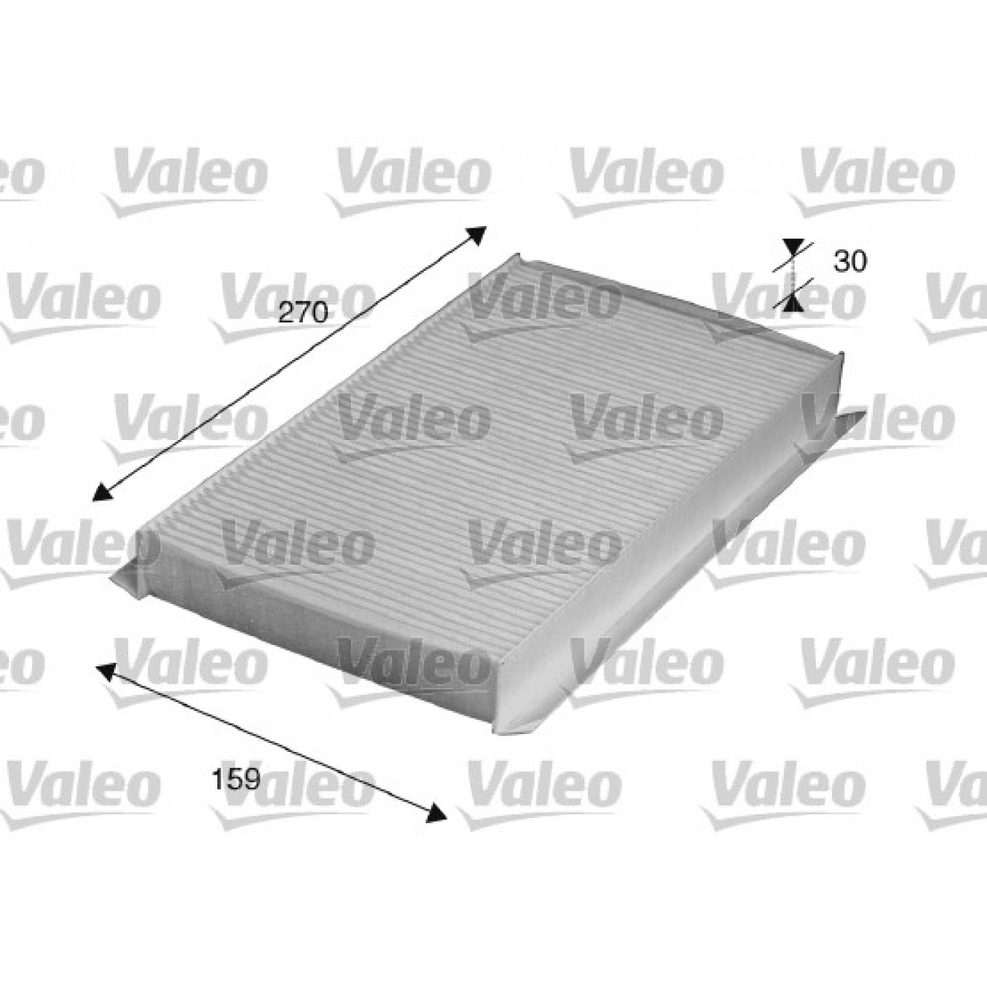 Filtro, aire habitáculo VALEO 715518