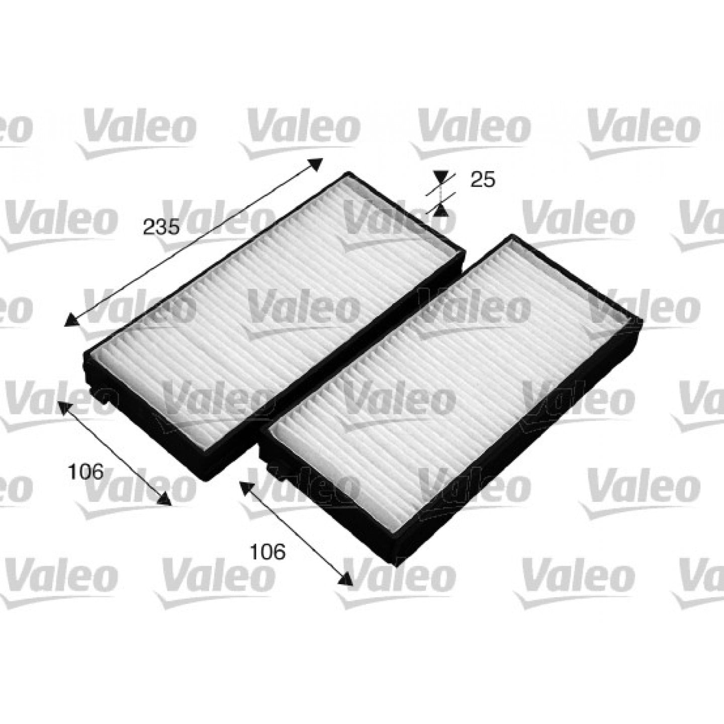 Filtro, aire habitáculo VALEO 715523