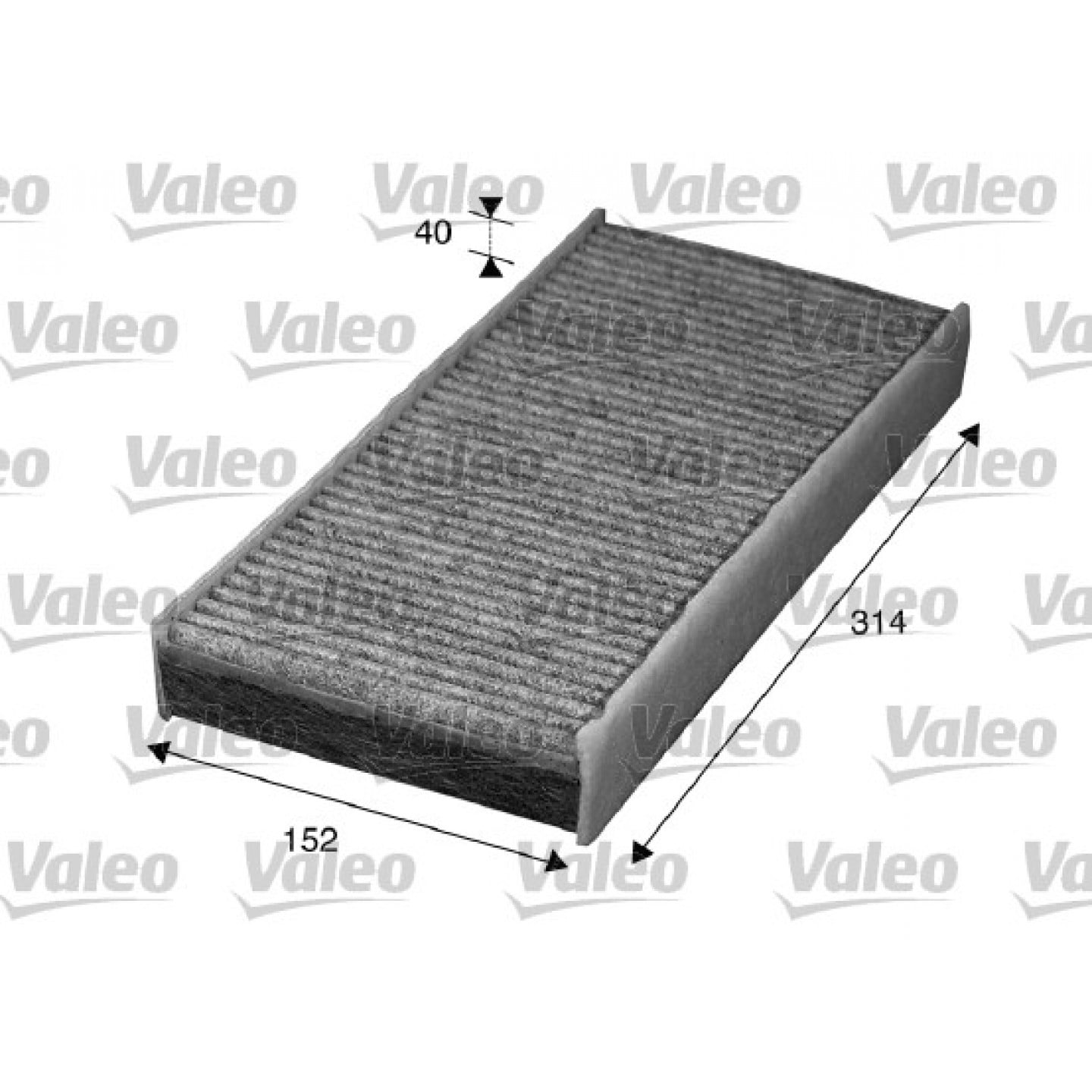 Filtro, aire habitáculo VALEO 715570