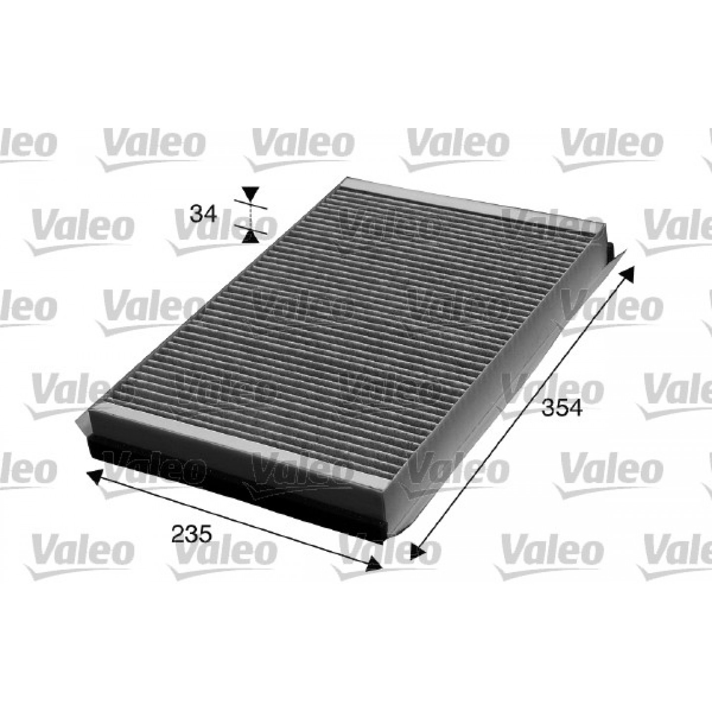Filtro, aire habitáculo VALEO 715602