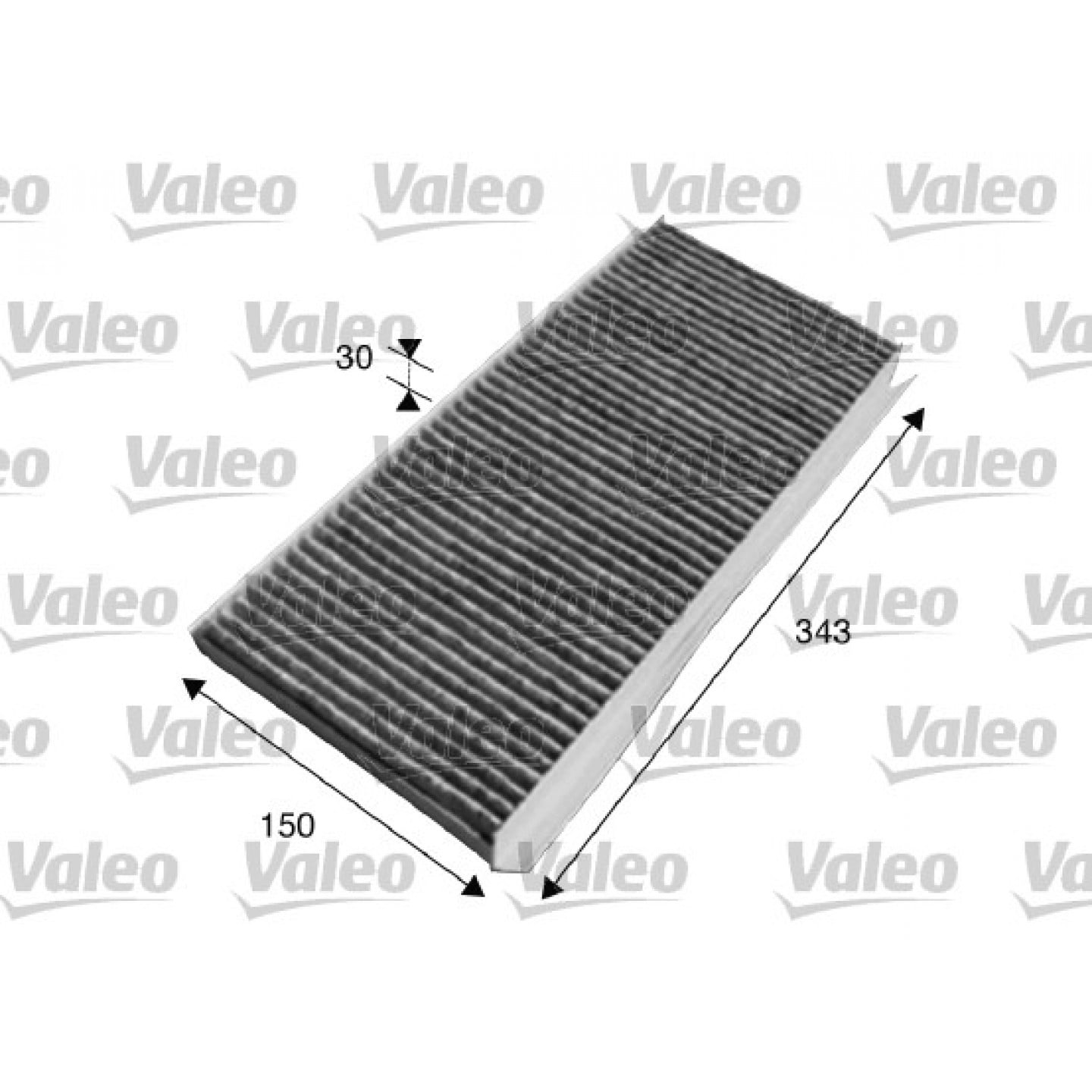 Filtre, air de l'habitacle VALEO 715617