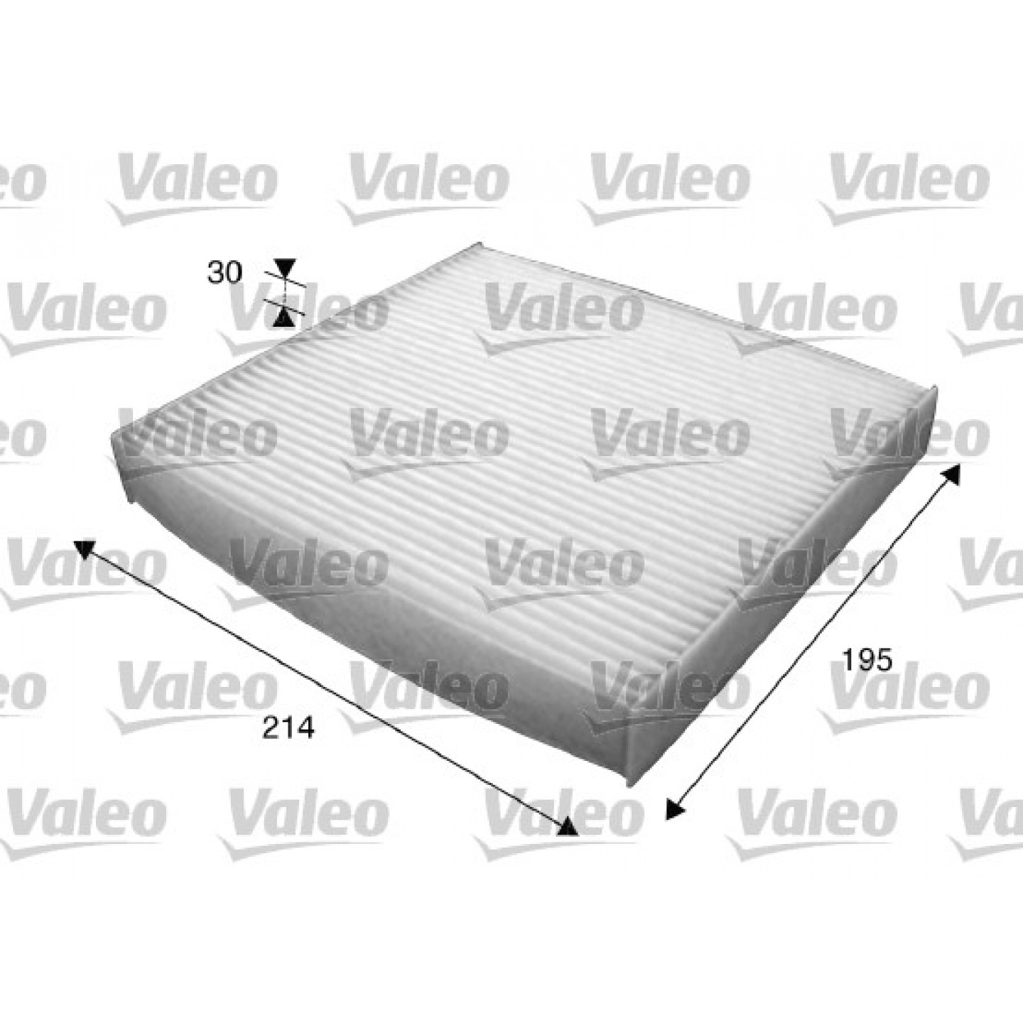Filtro, aire habitáculo VALEO 715620