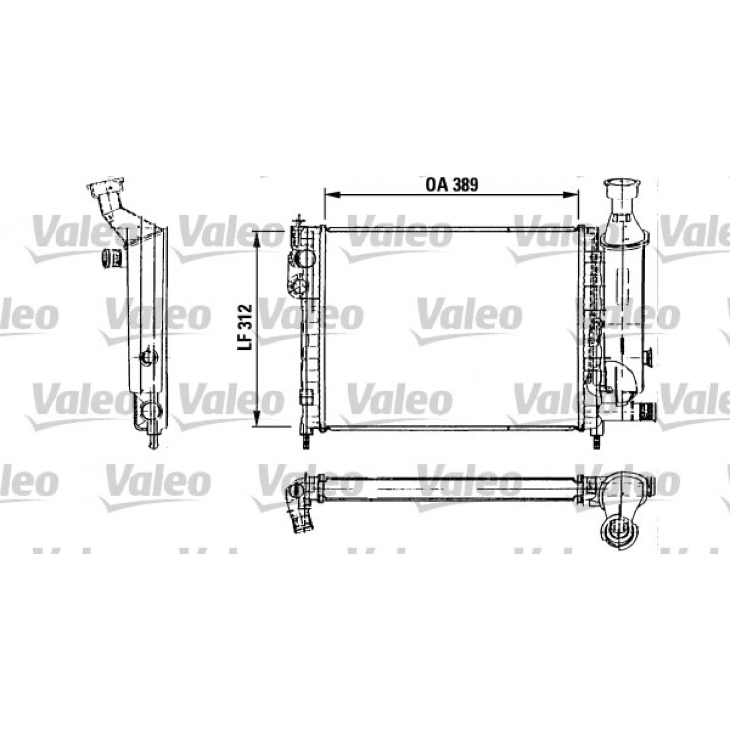Radiateur VALEO 730492
