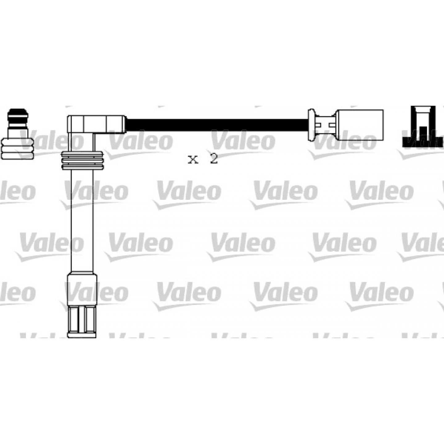 Tændkabelsæt VALEO 346126
