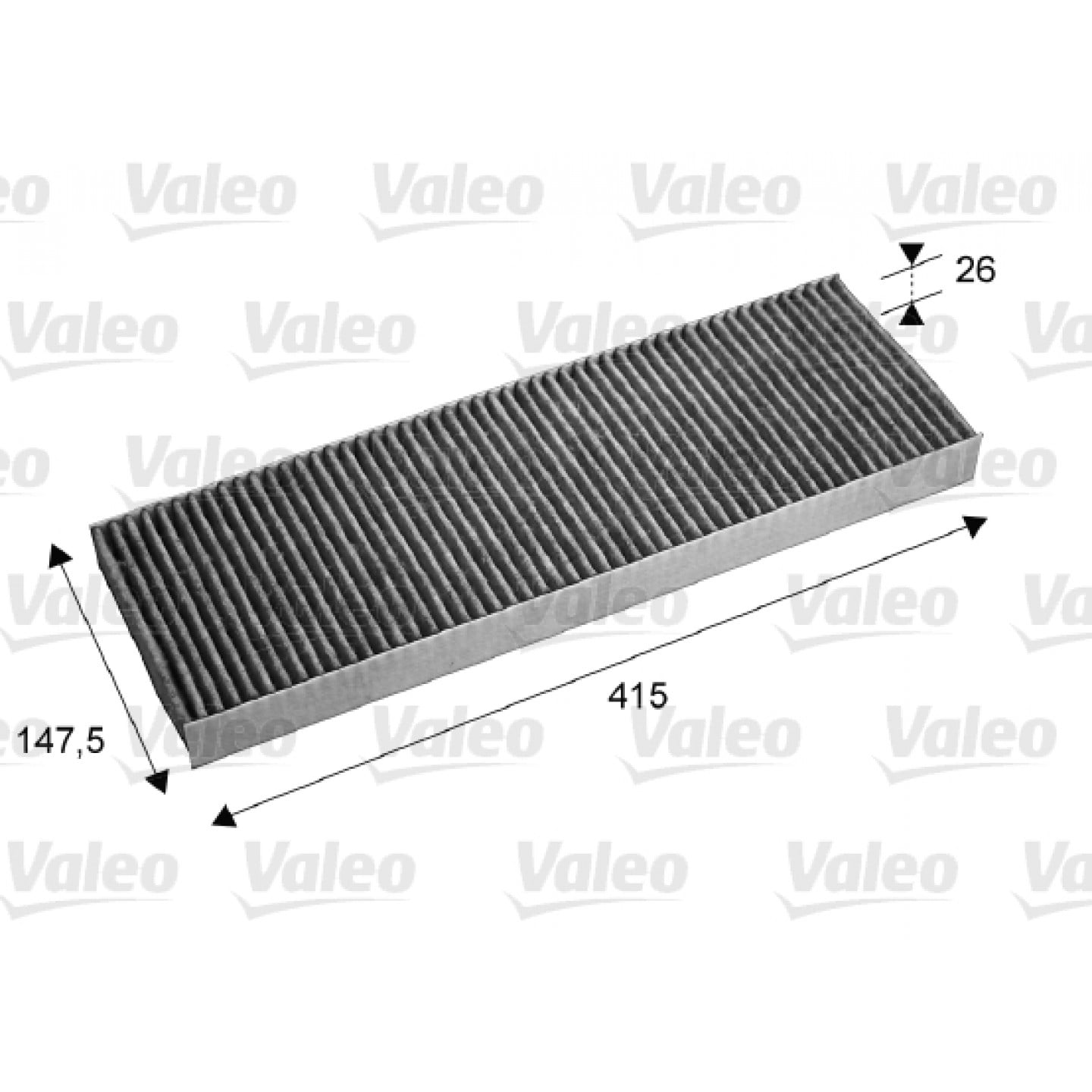 Filtro, aire habitáculo VALEO 715675
