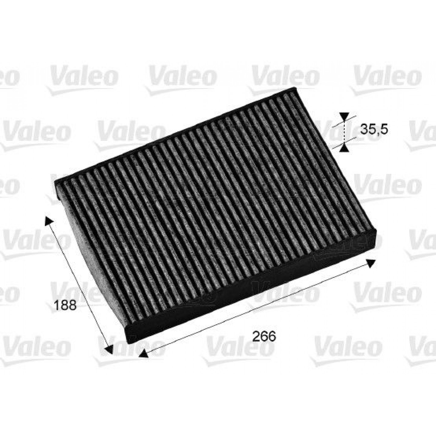 Filtro, aire habitáculo VALEO 715673