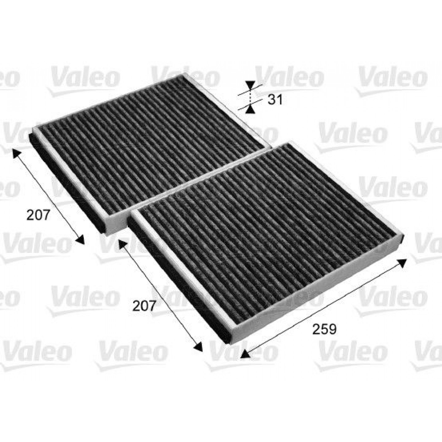 Filtro, aire habitáculo VALEO 715690