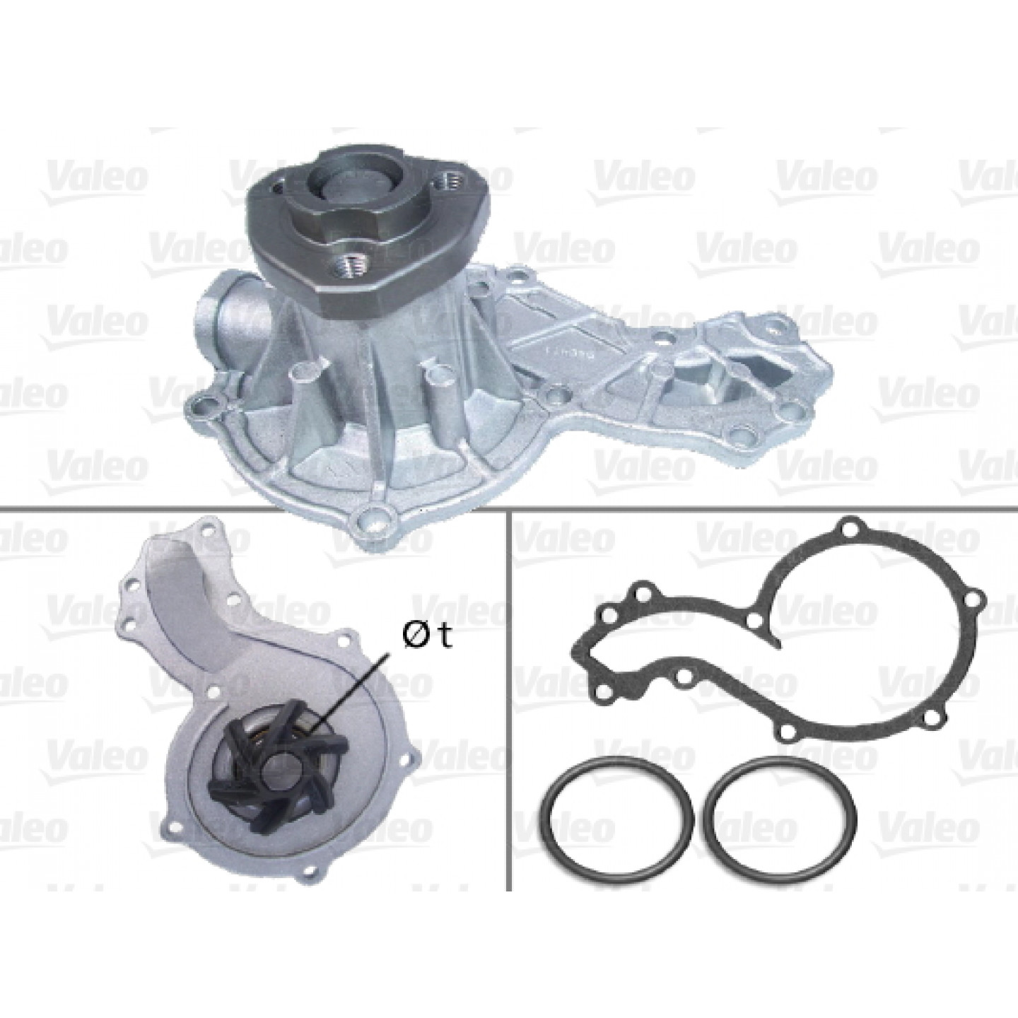 Wasserpumpe VALEO 506666