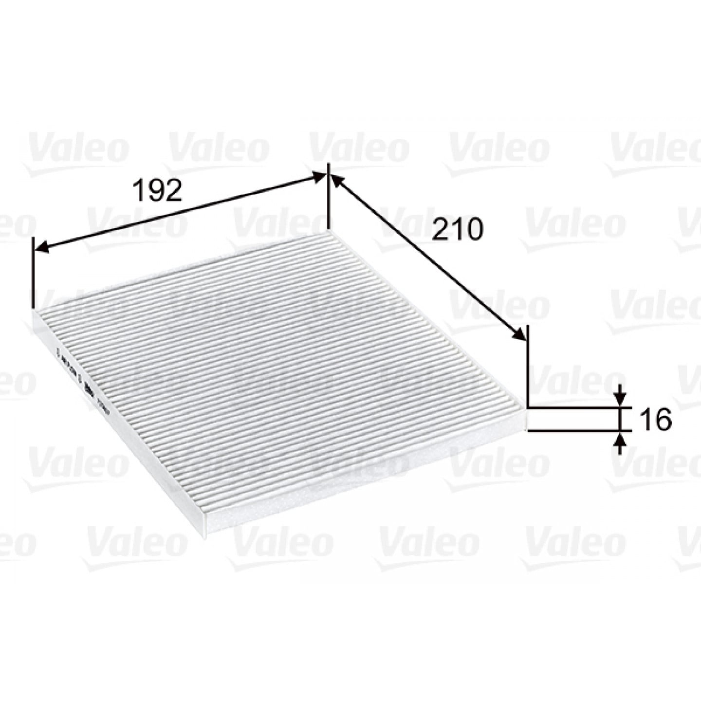 Filtr, vnitřní vzduch VALEO 715807