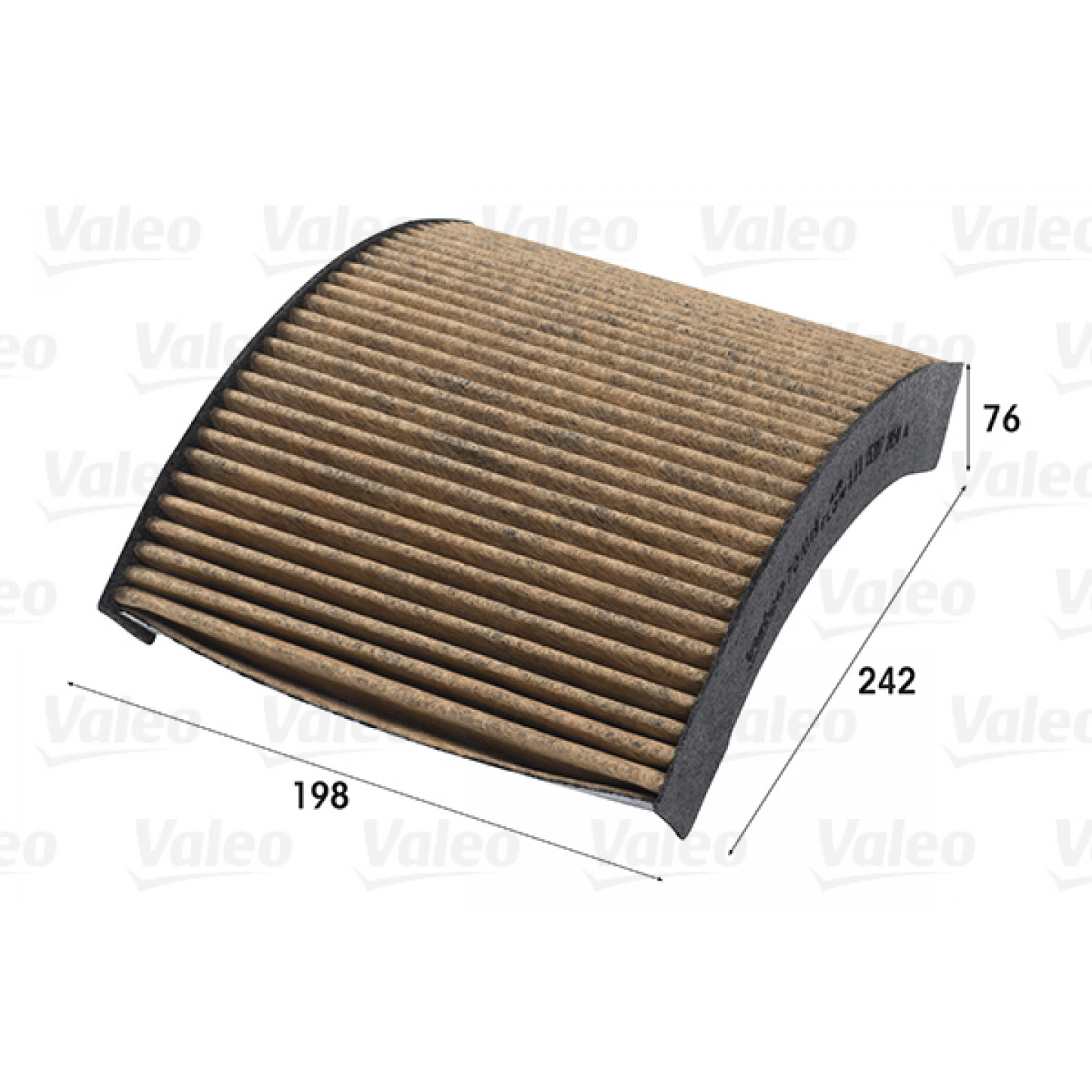 Filtr, vnitřní vzduch VALEO 701019