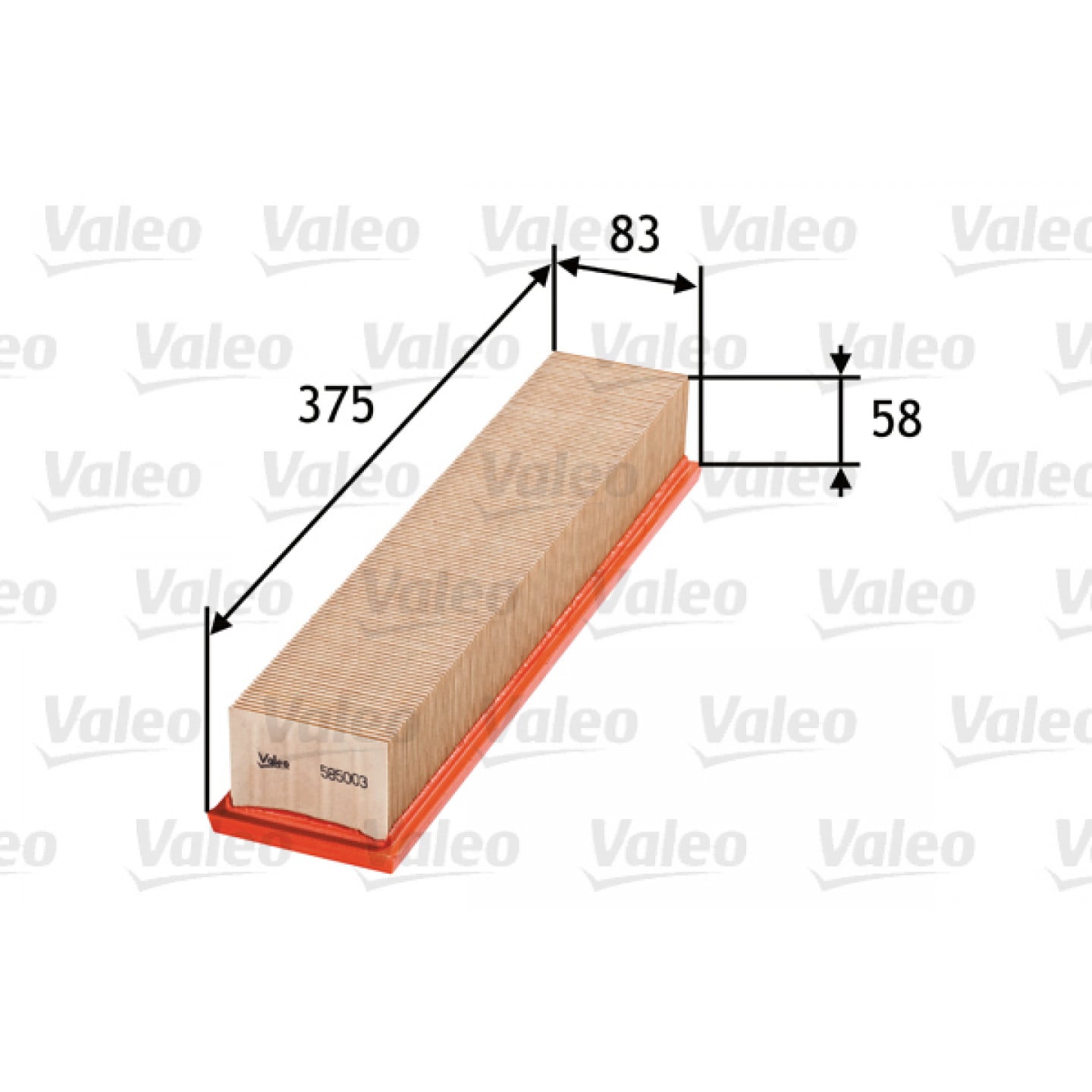 Luftfilter VALEO 585003