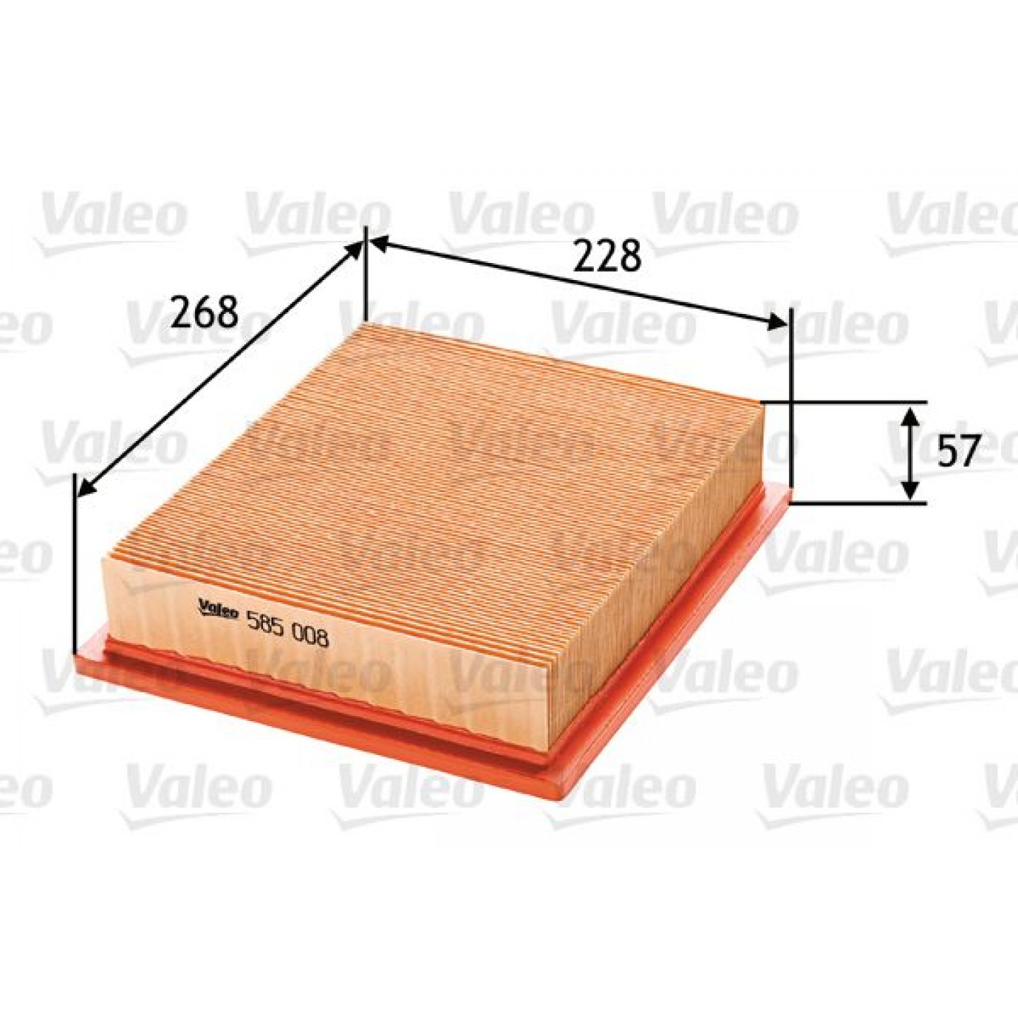 Luftfilter VALEO 585008