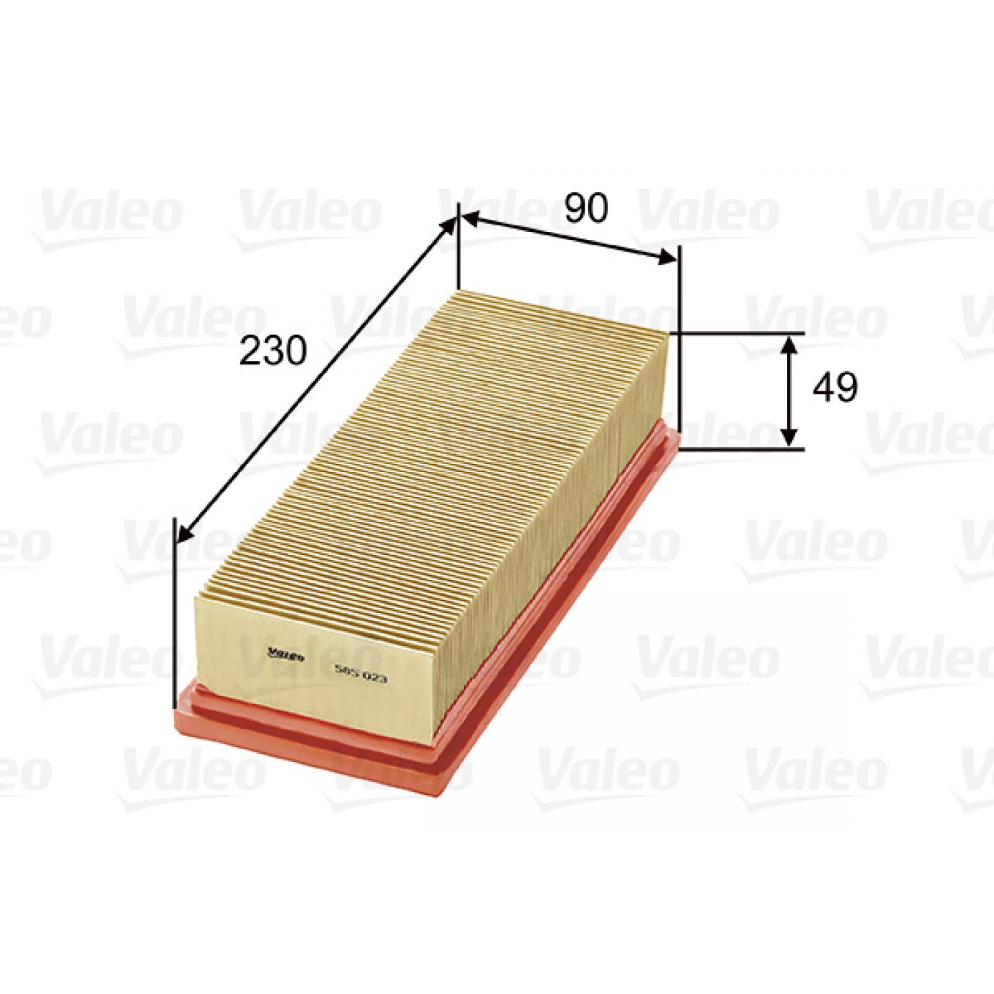 Luftfilter VALEO 585023