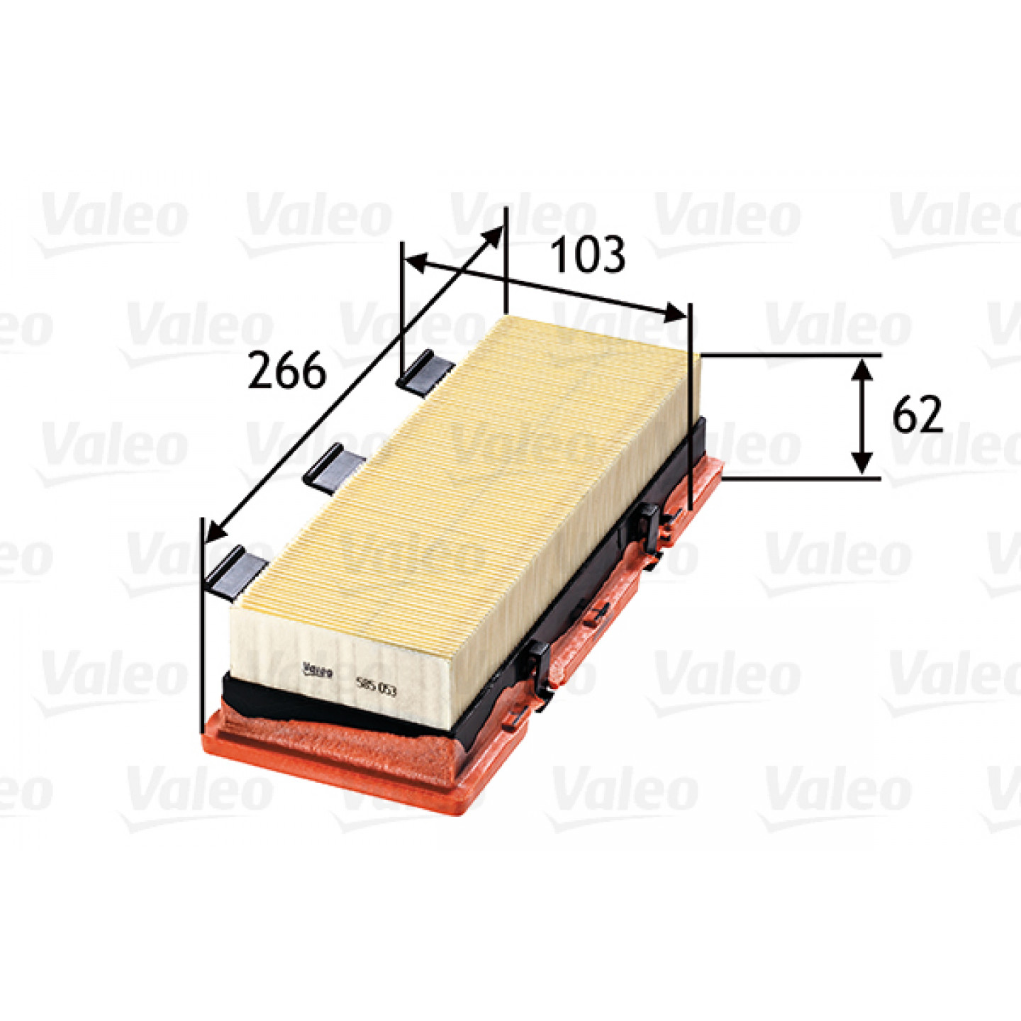 Luchtfilter VALEO 585053