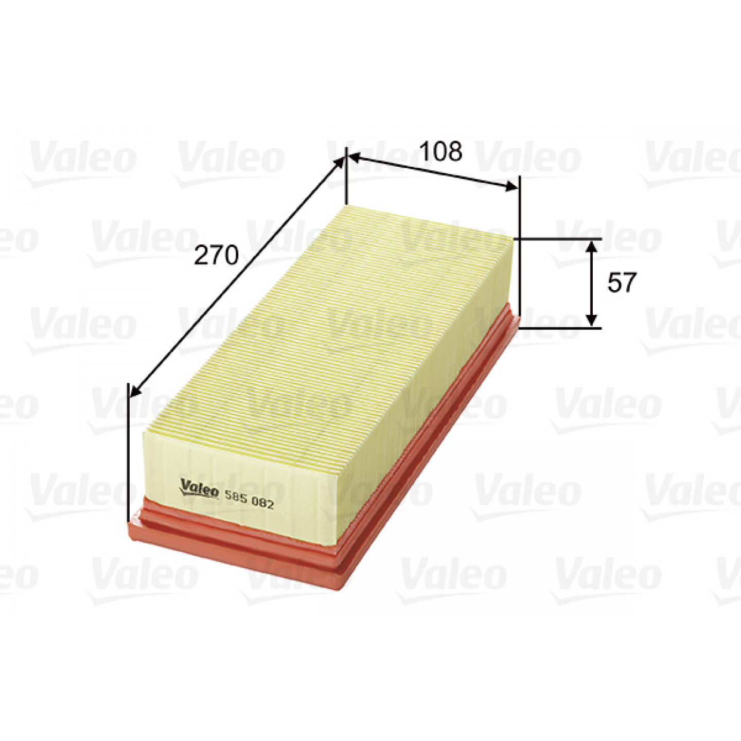 Luftfilter VALEO 585082