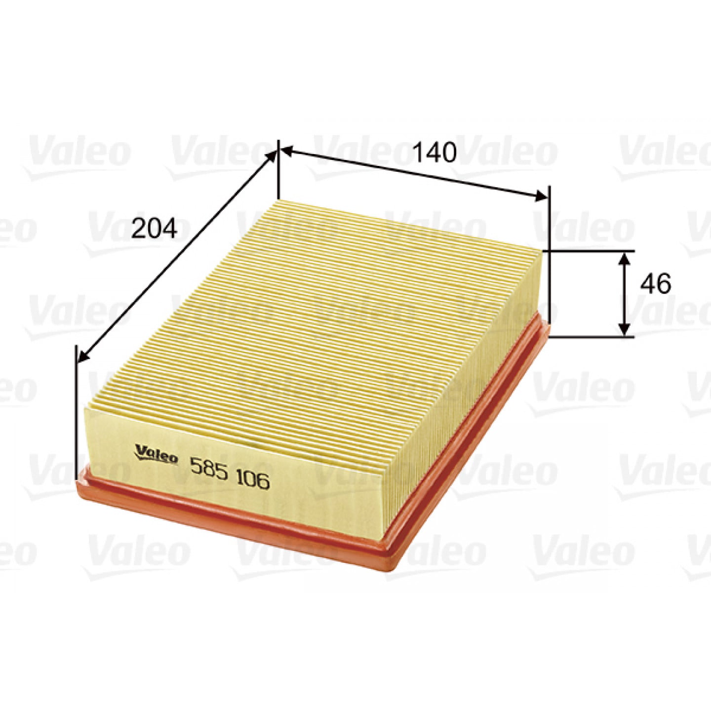 Luftfilter VALEO 585106