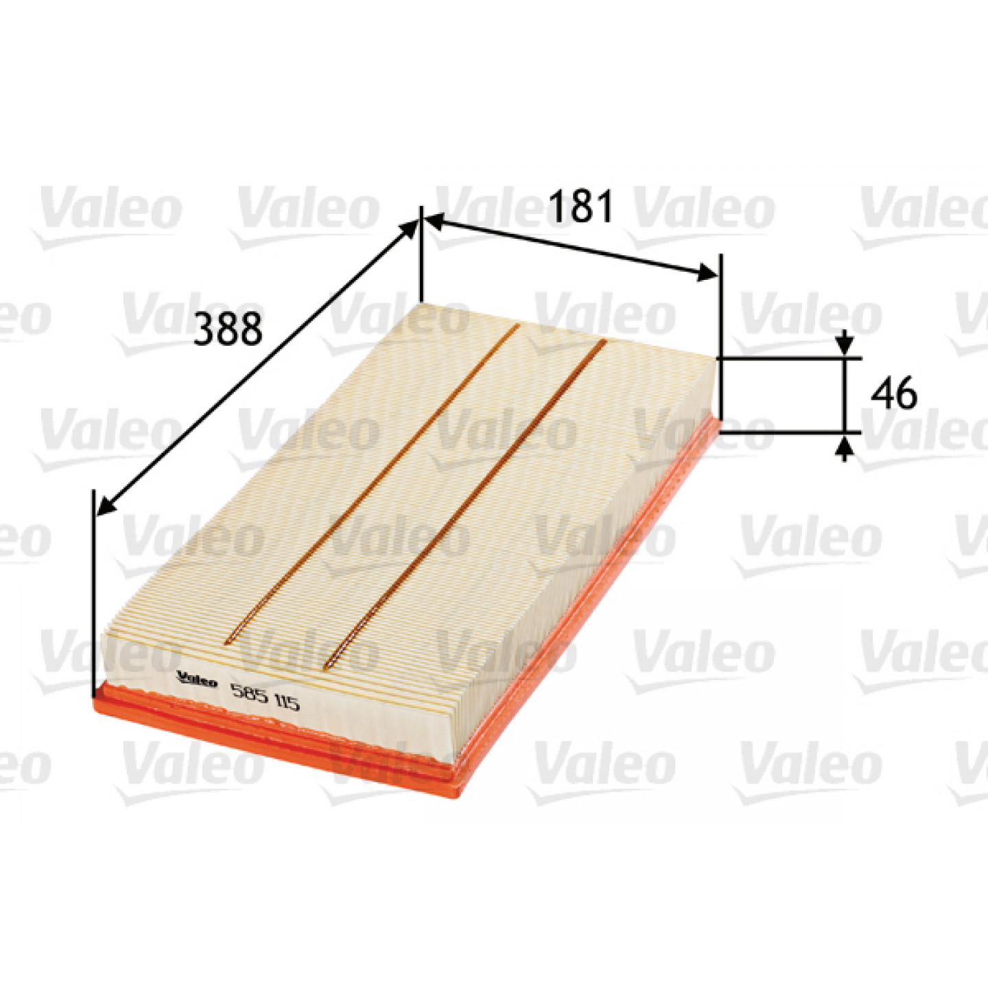 Luftfilter VALEO 585115