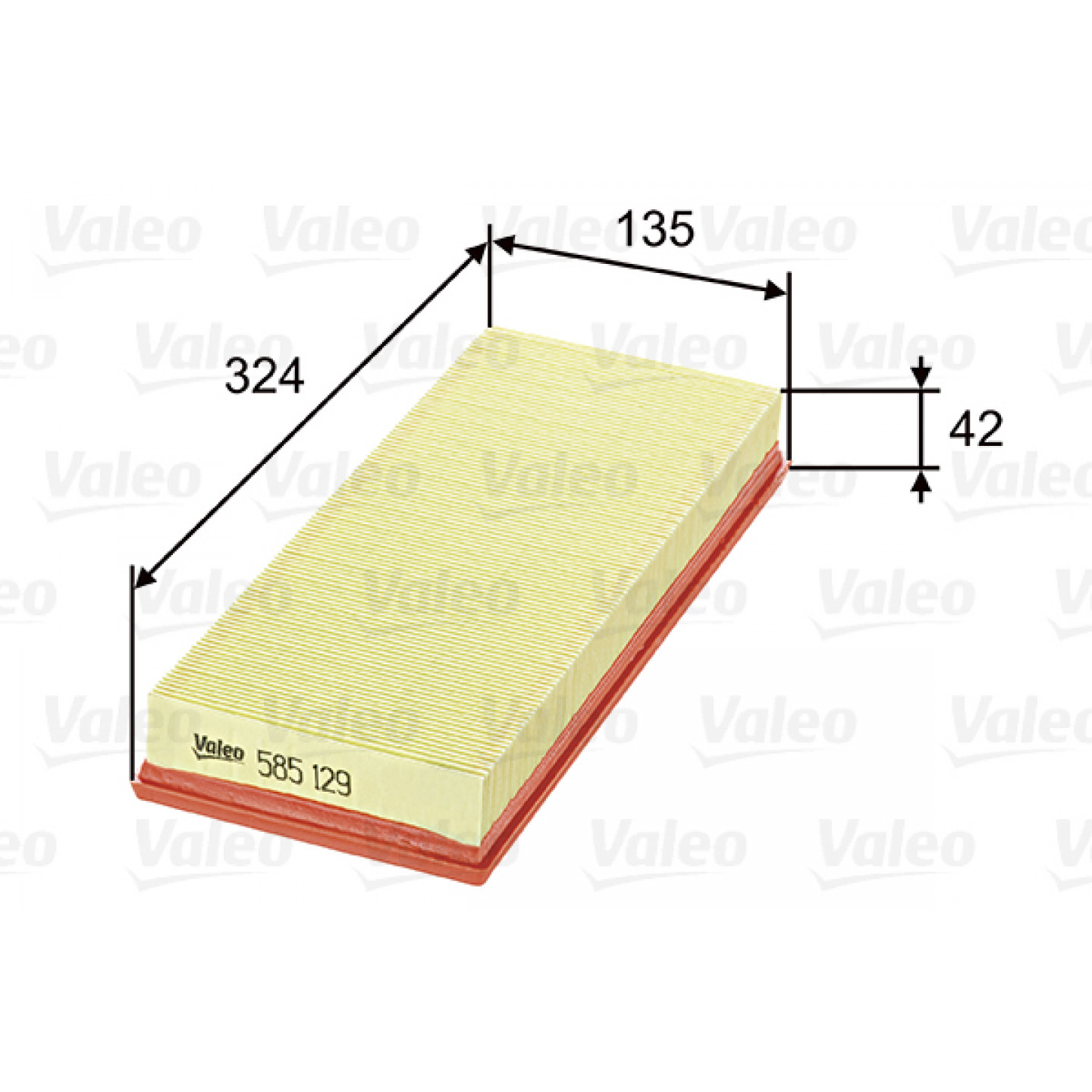 Luftfilter VALEO 585129