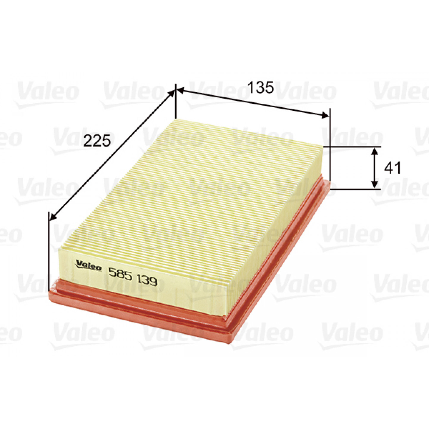 Luftfilter VALEO 585139