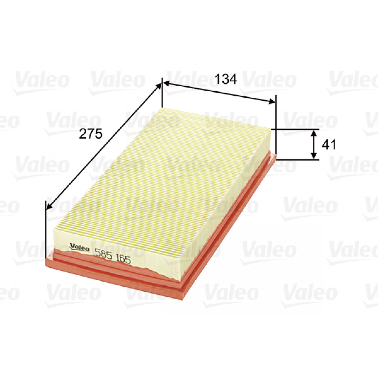 Vzduchový filtr VALEO 585165