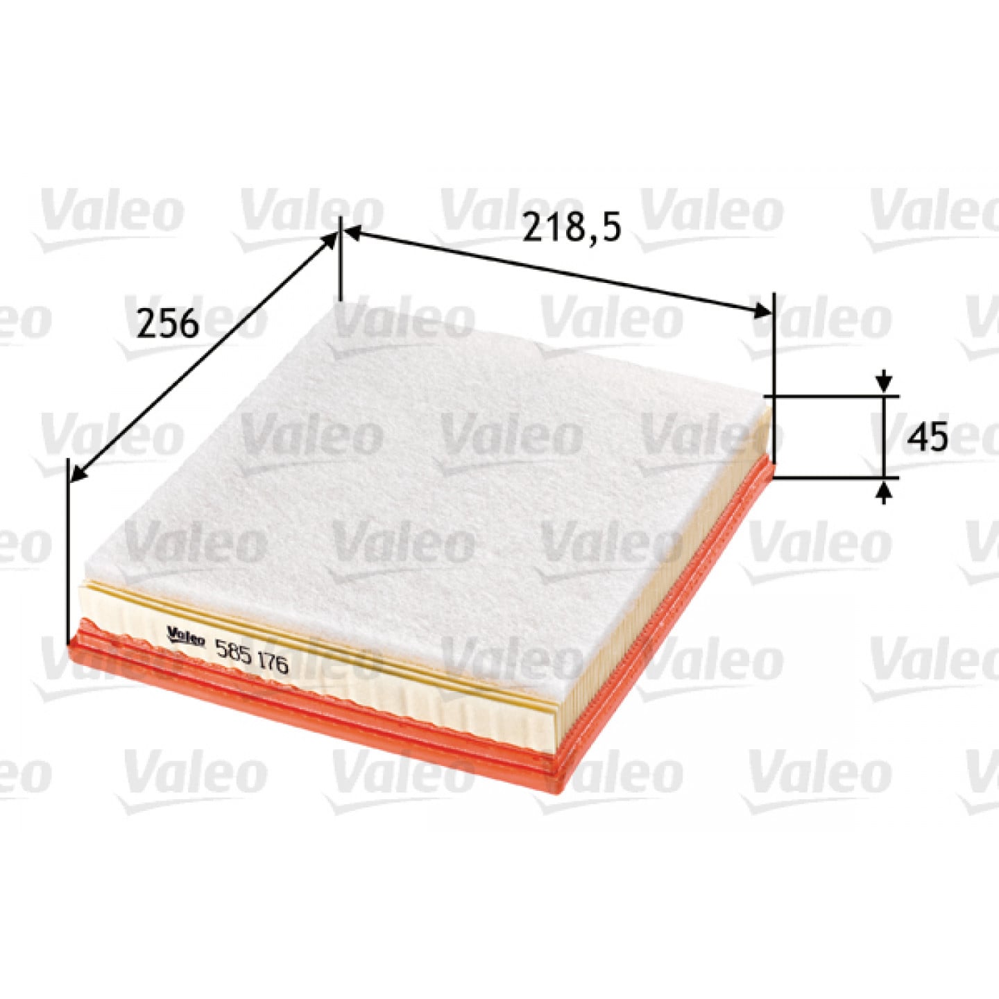Vzduchový filtr VALEO 585176