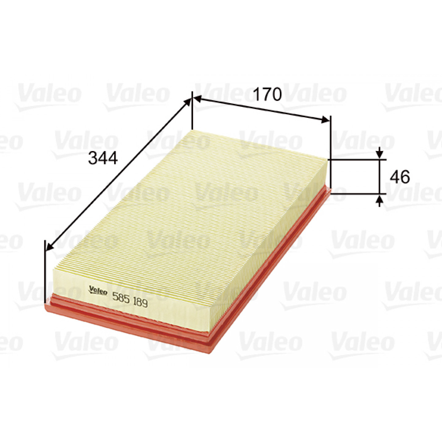 Luftfilter VALEO 585189