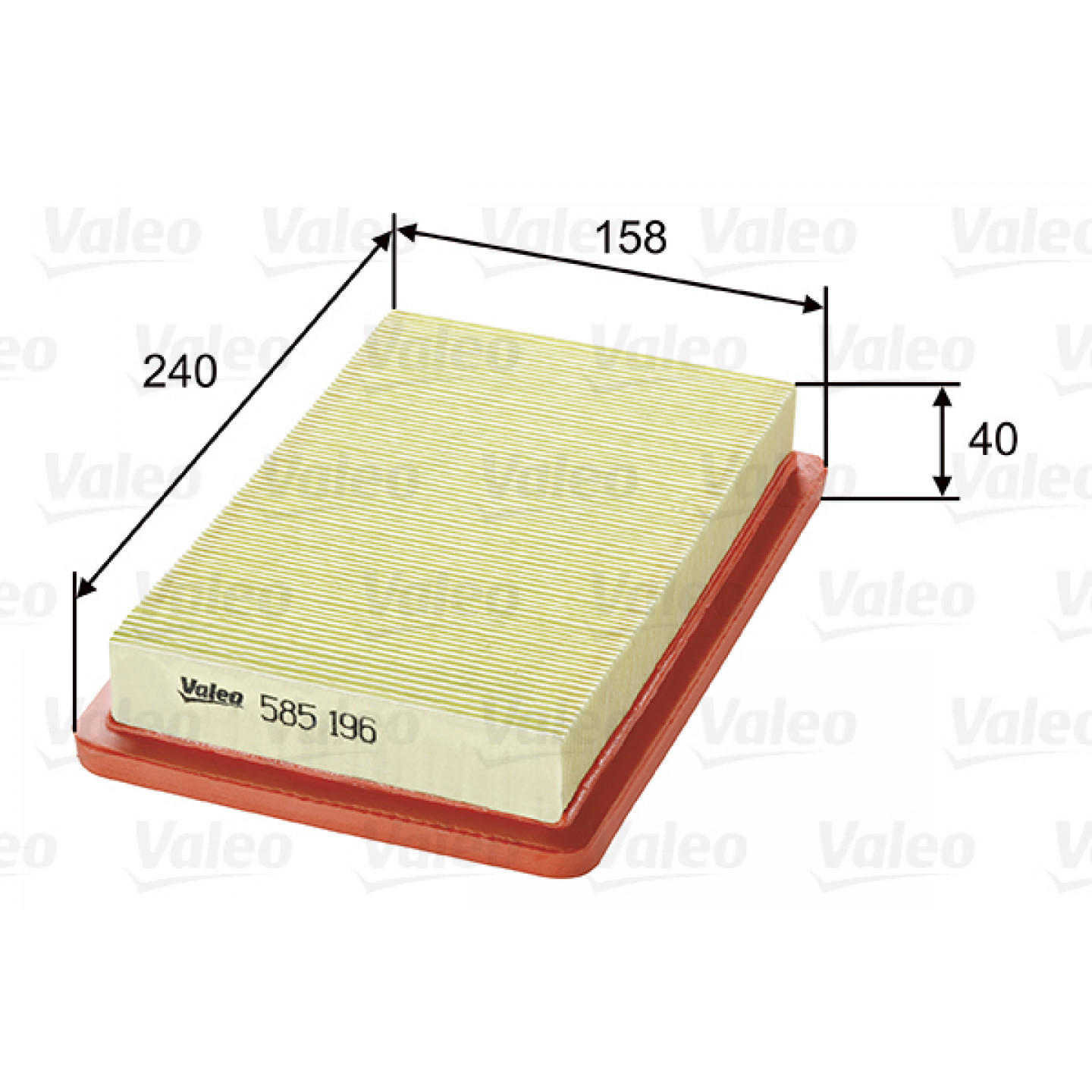 Luftfilter VALEO 585196