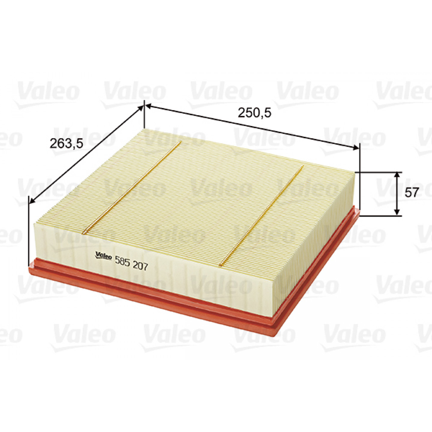 Luftfilter VALEO 585207