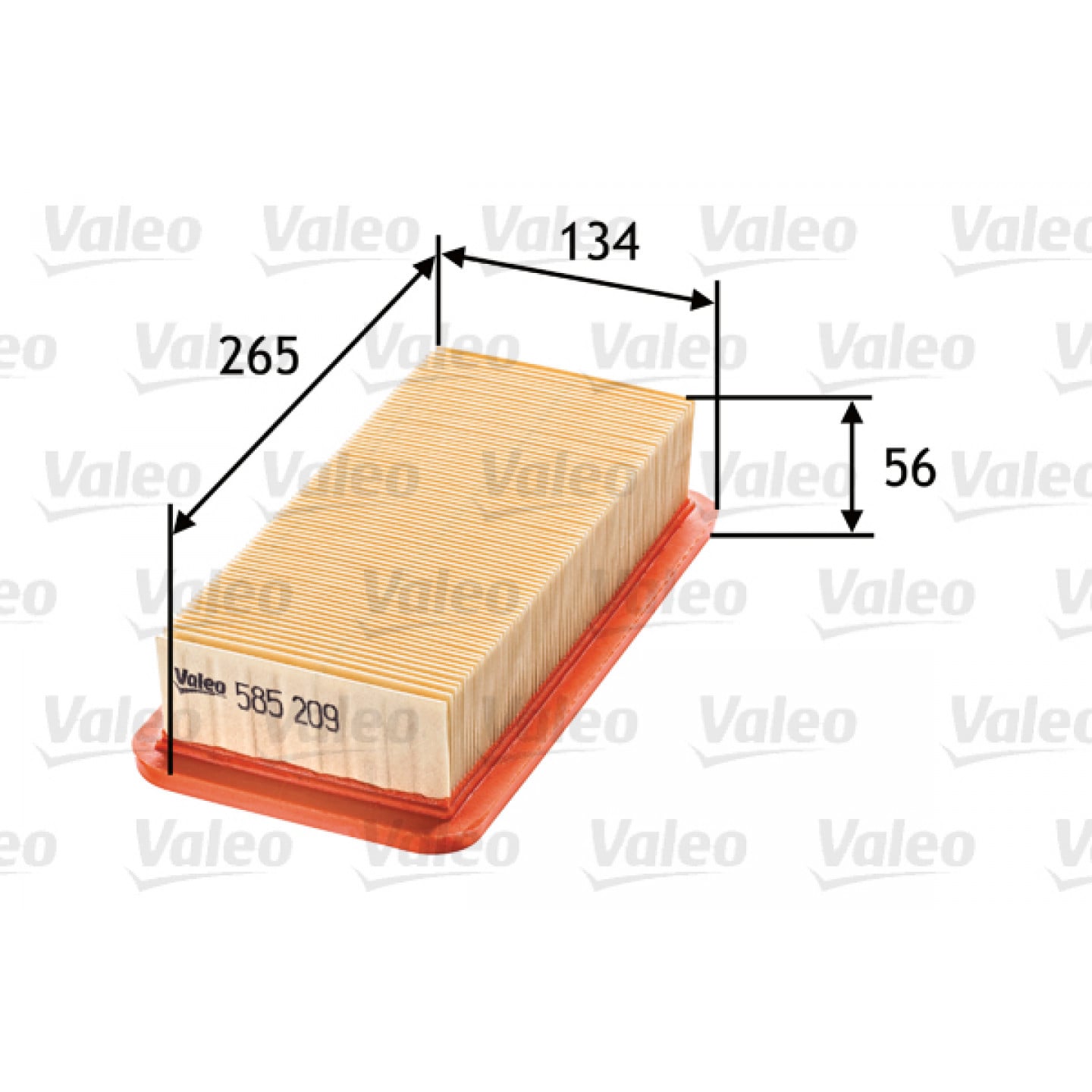 Luftfilter VALEO 585209