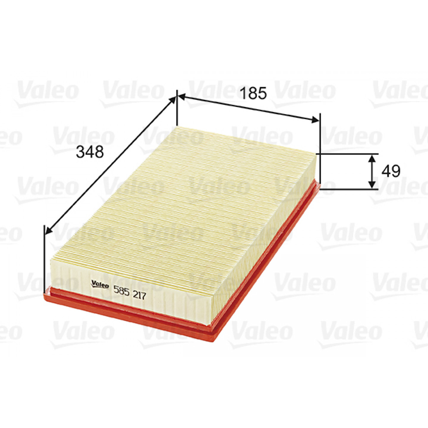 Luchtfilter VALEO 585217