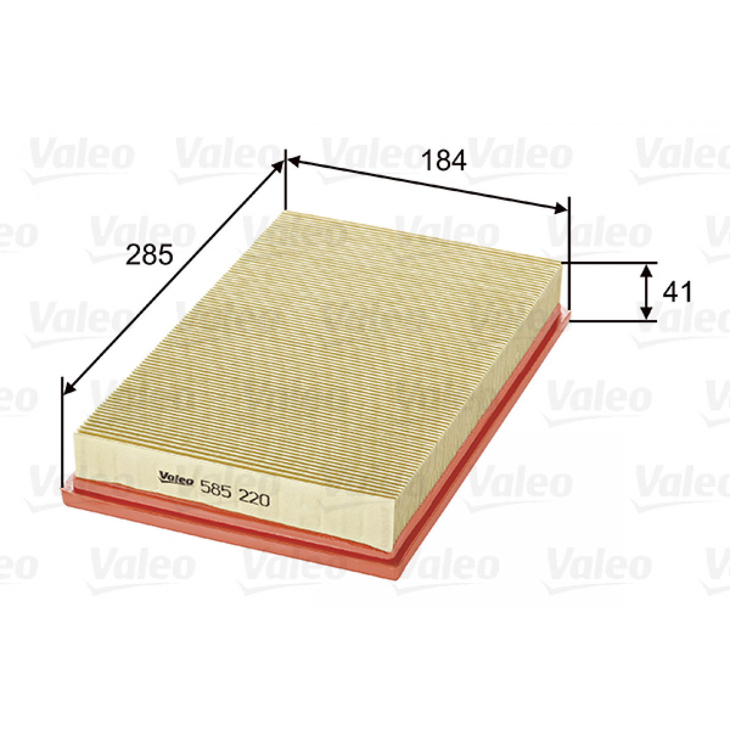 Vzduchový filtr VALEO 585220